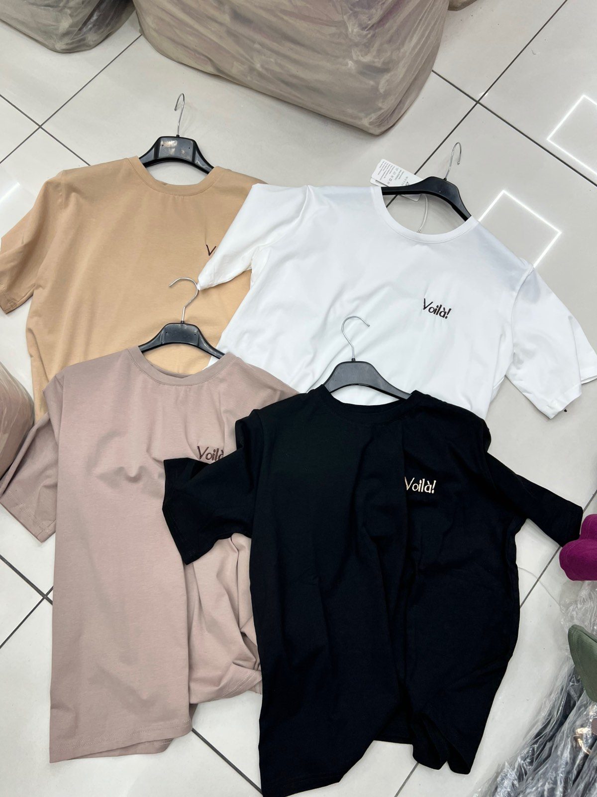 Bluzki Damskie , Size uni, paczka 10szt ,mix kolor