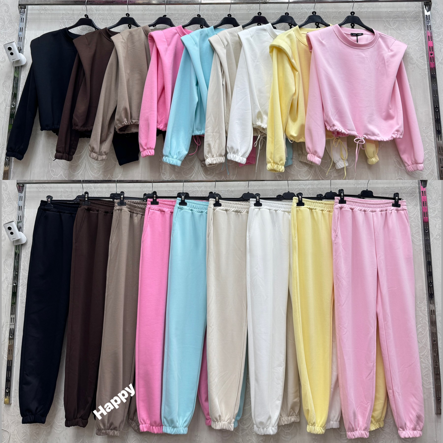 Komplety  Damskie  WŁOSKA  , Size uni, paczka 6szt ,mix kolor