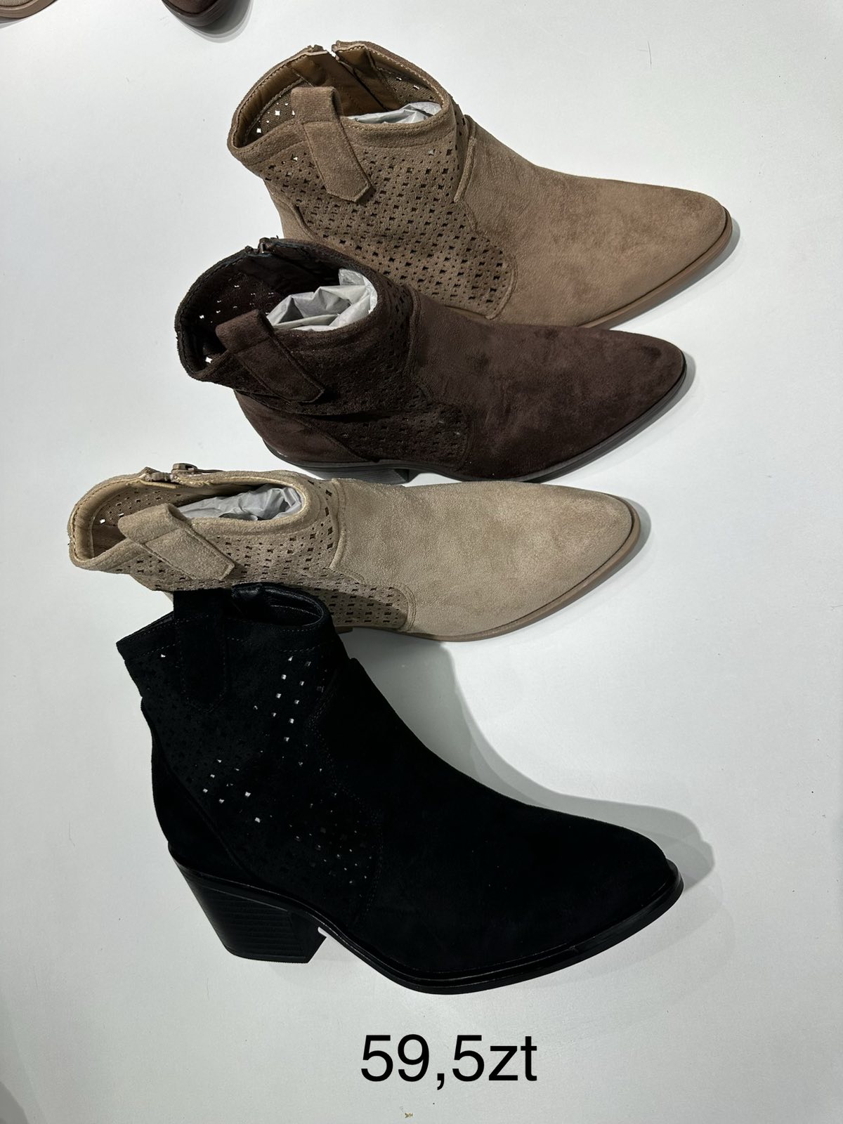 Buty Botki Damskie (36-41, 12par)