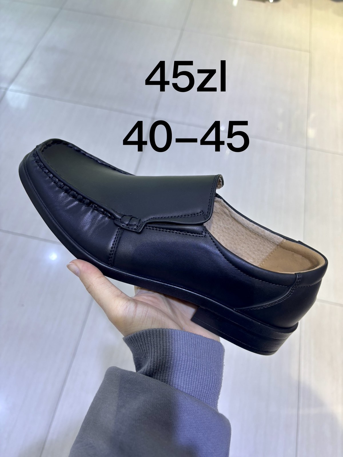 Buty Półbuty Męskie (40-46, 12par)