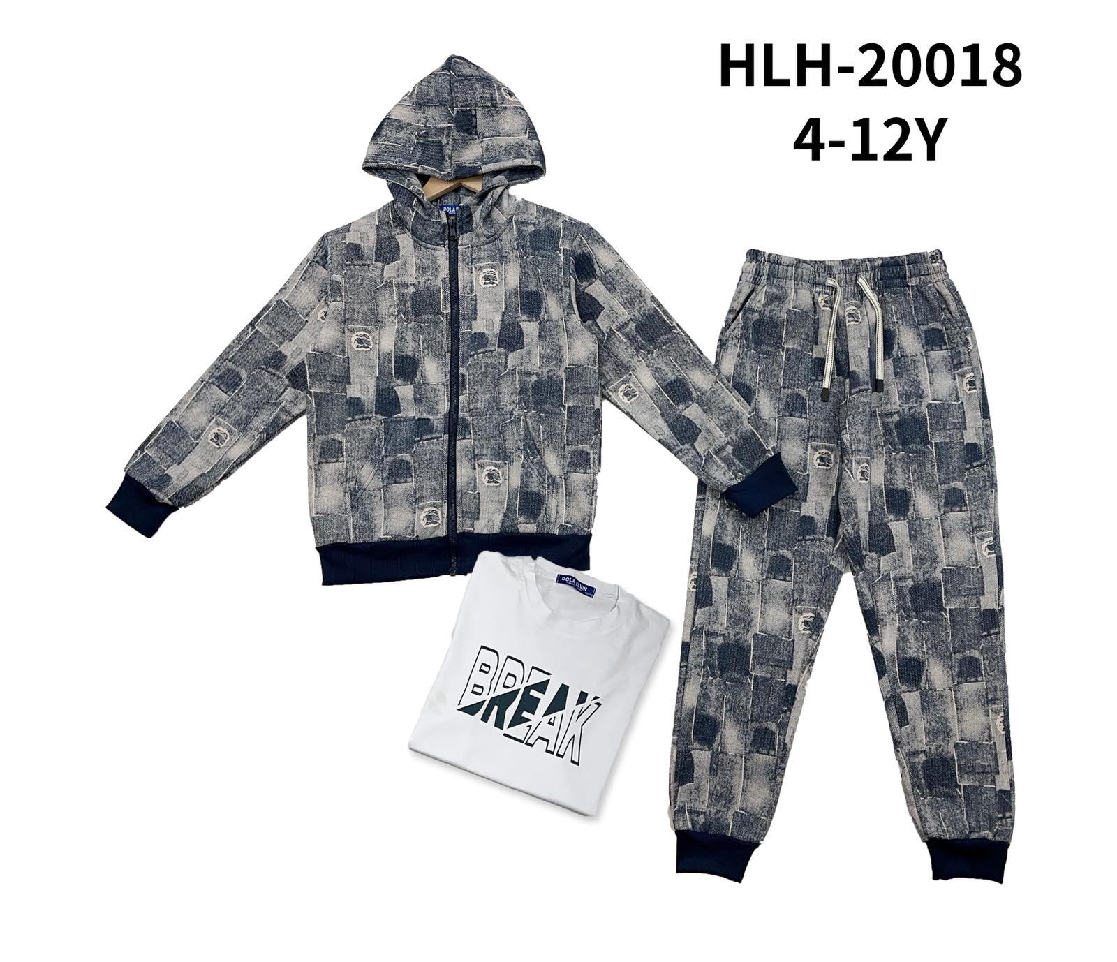 Komplety DZIECIĘCA ,size 4-12lat,paczka 5szt ,1kolor