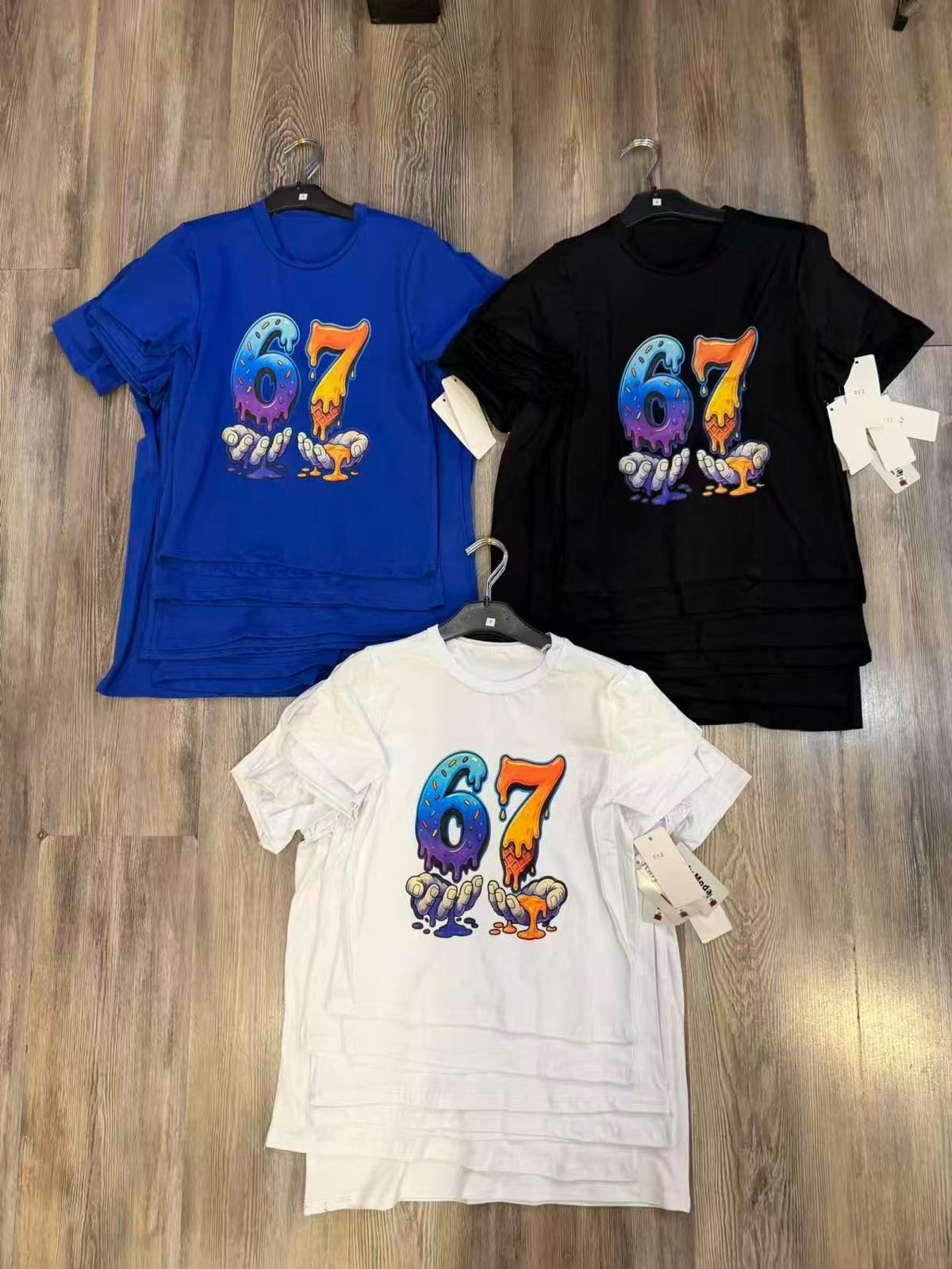 Bluzki  DZIECIĘCA , Size 6-16lat, paczka 6szt ,1kolor