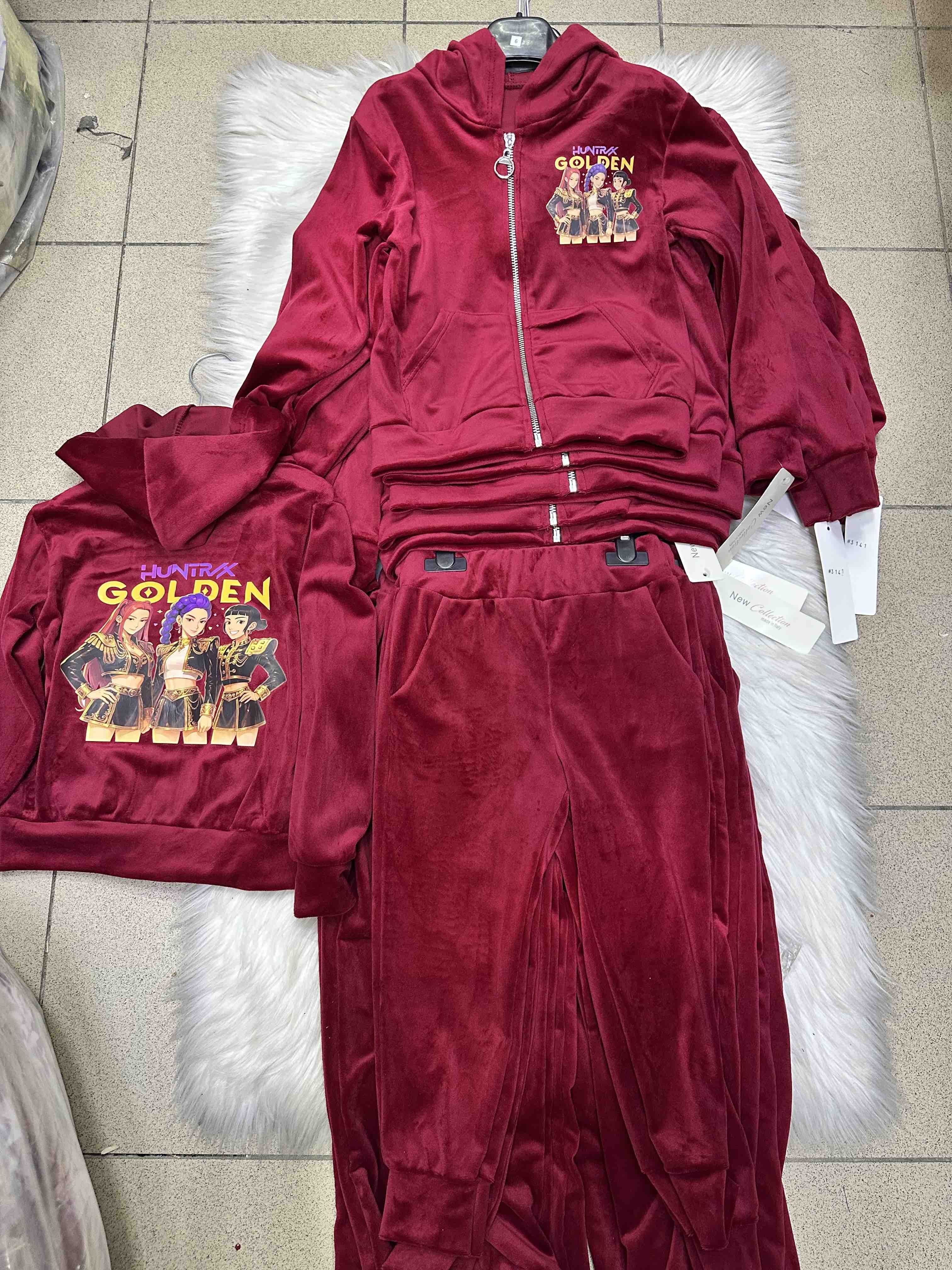 Komplety DZIECIĘCA ,size 4-14lat,paczka 6szt ,1kolor