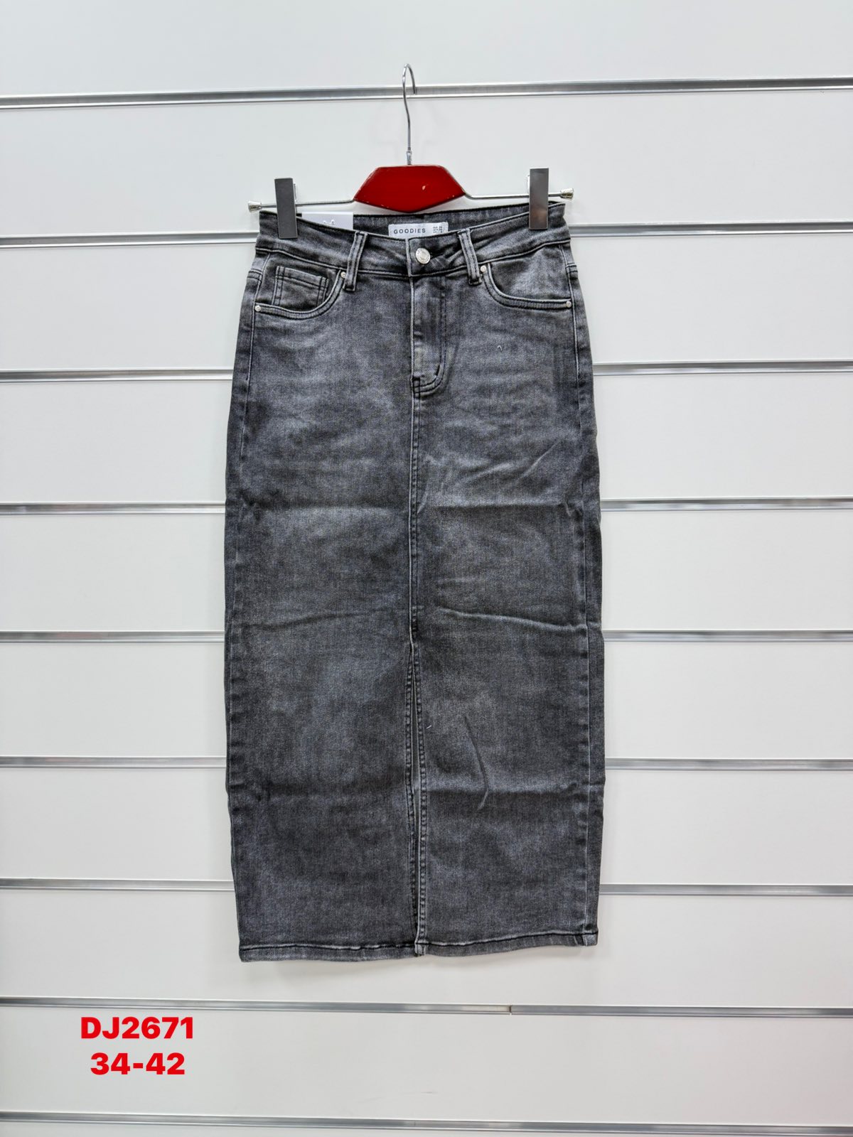 Spódnica Jeansowe damskie , Size 34-42,paczka 10szt,1kolor