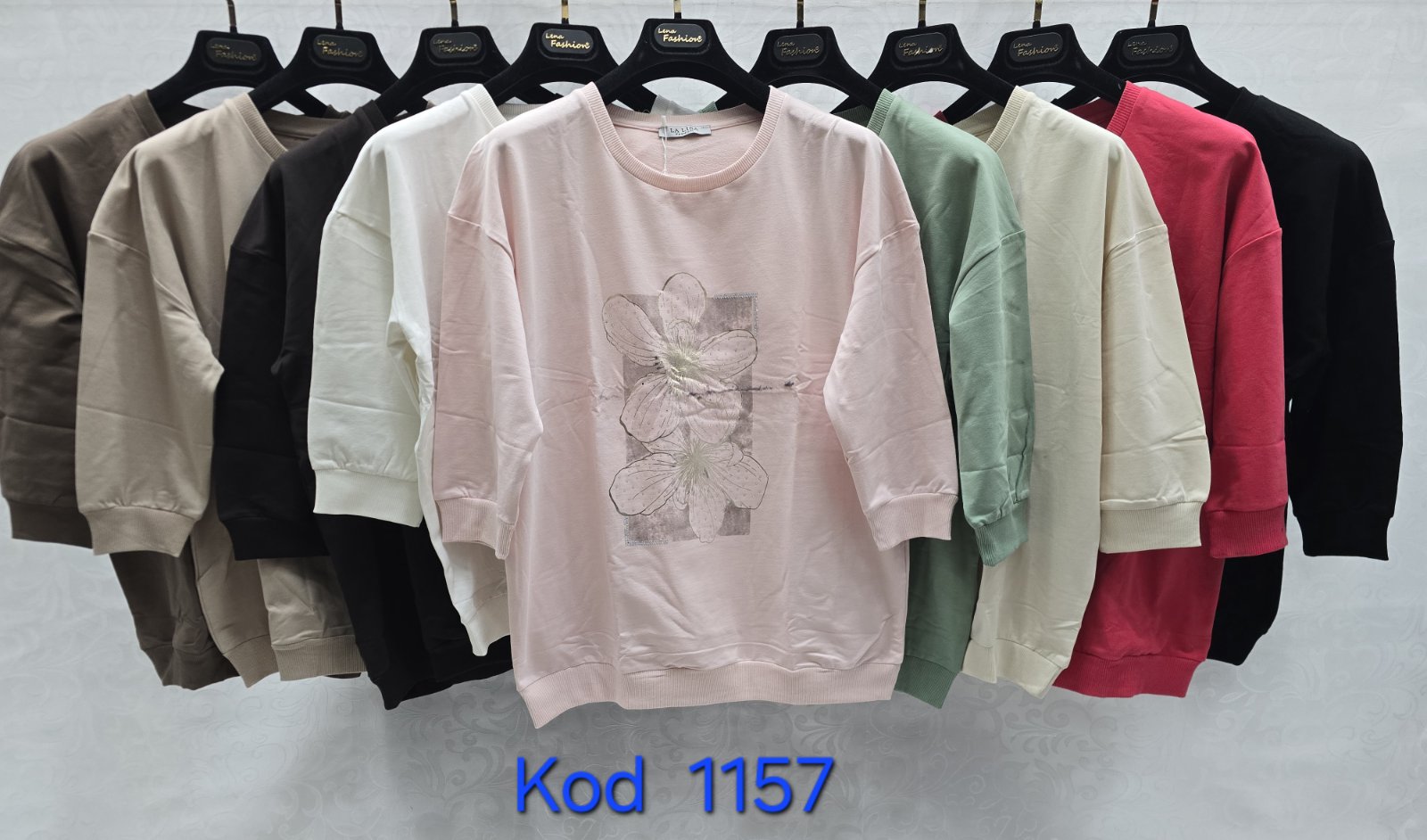 Bluzy Damskie TURECKA , Size uni, paczka 6szt ,mix kolor