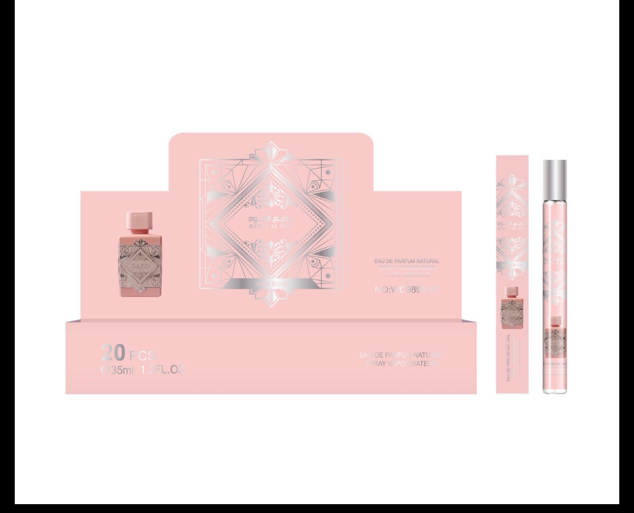 Perfumetki damskie 35ml, 20szt/Paczka