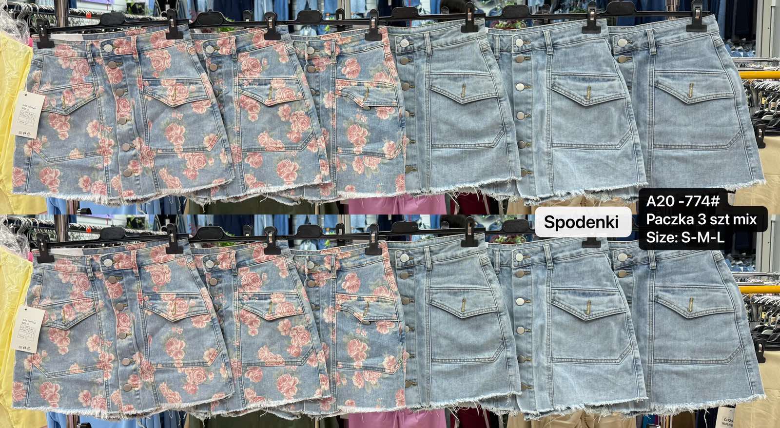 Spodenki  Damskie  WŁOSKA  , Size uni, paczka 6szt ,mix kolor