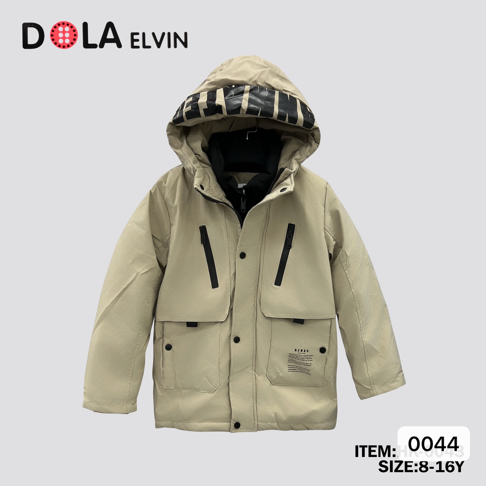 Kurtki DZIECIĘCA ,size 8-16lat,paczka 5szt ,1kolor