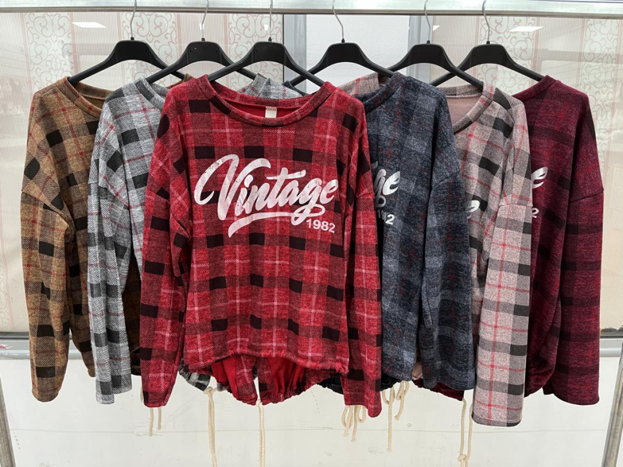 Bluzki Damskie  WŁOSKA  , Size uni, paczka 6szt ,mix kolor