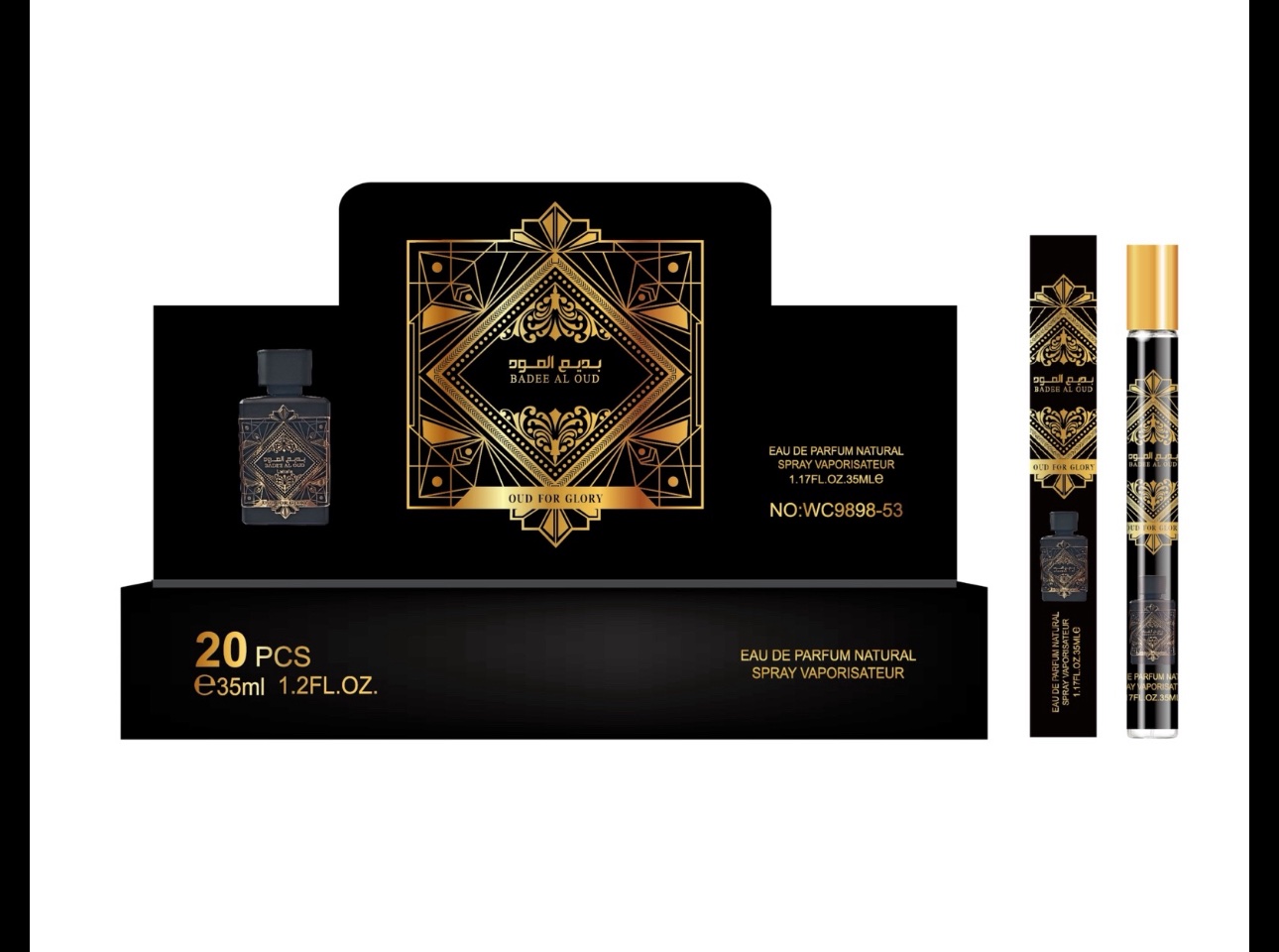 Perfumetki meskie 35ml, 20szt/Paczka