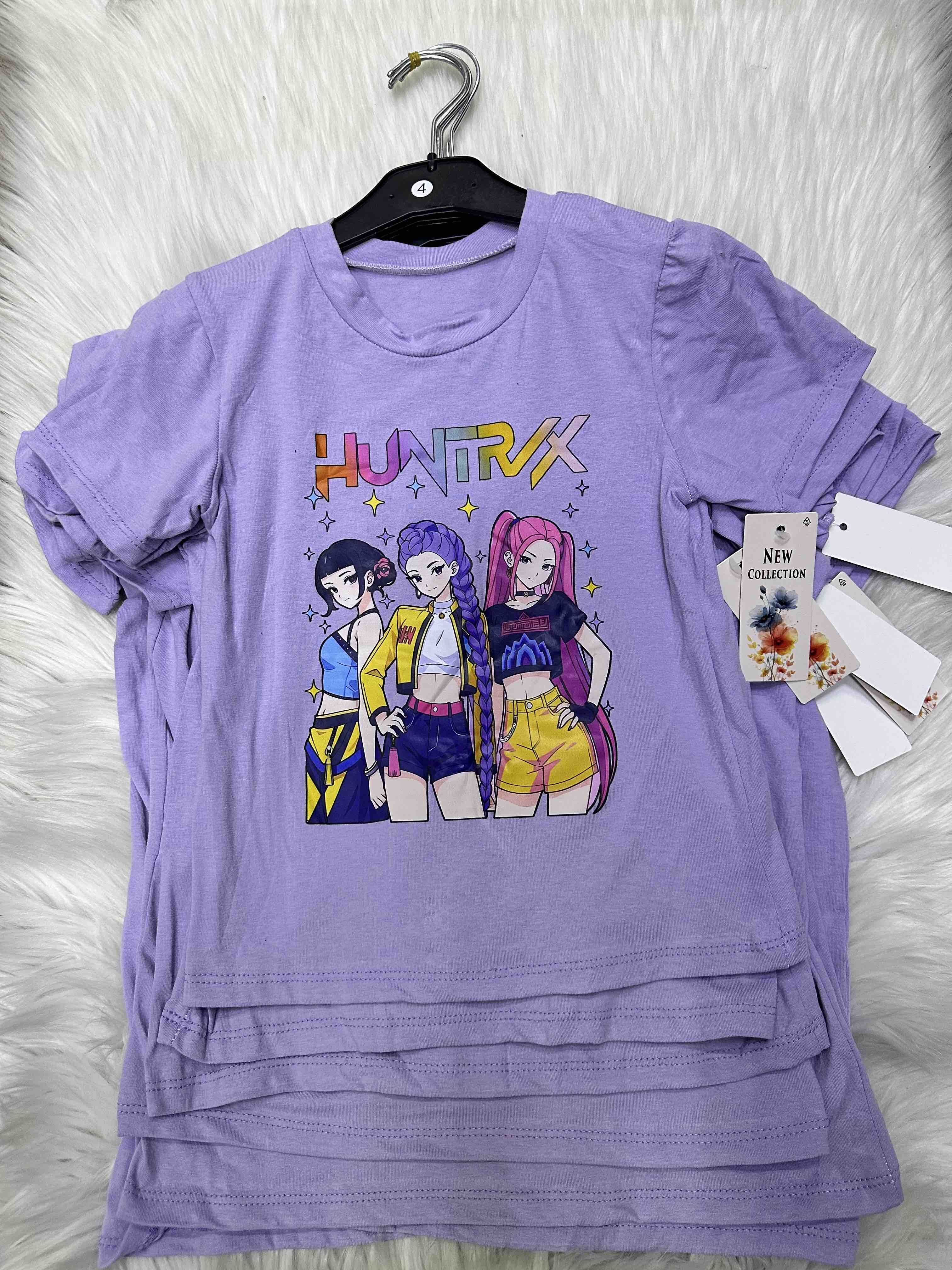 Bluzki DZIECIĘCA ,size 4-14lat,paczka 6szt ,1kolor