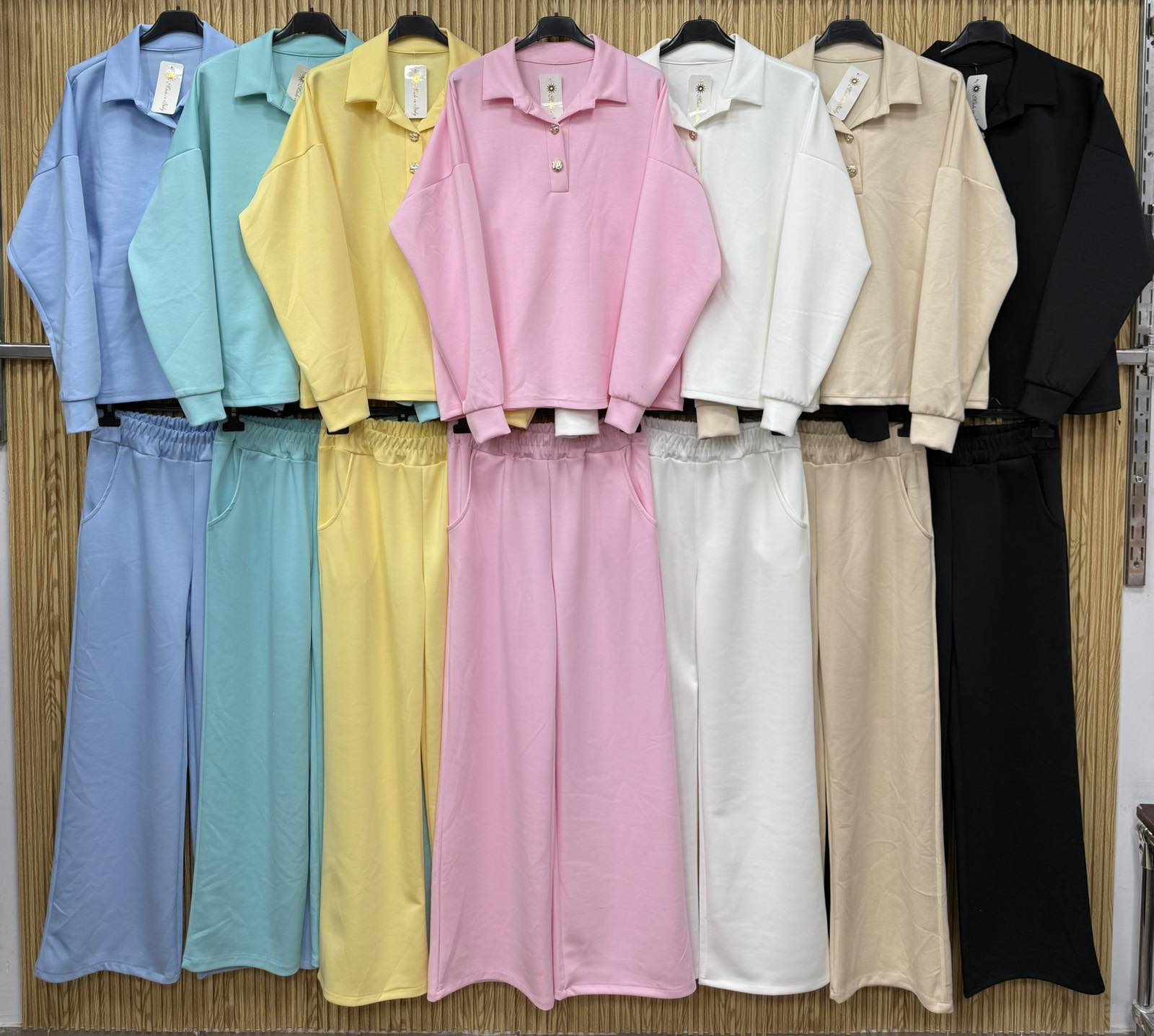 Komplety  Damskie  WŁOSKA  , Size uni, paczka 6szt ,mix kolor