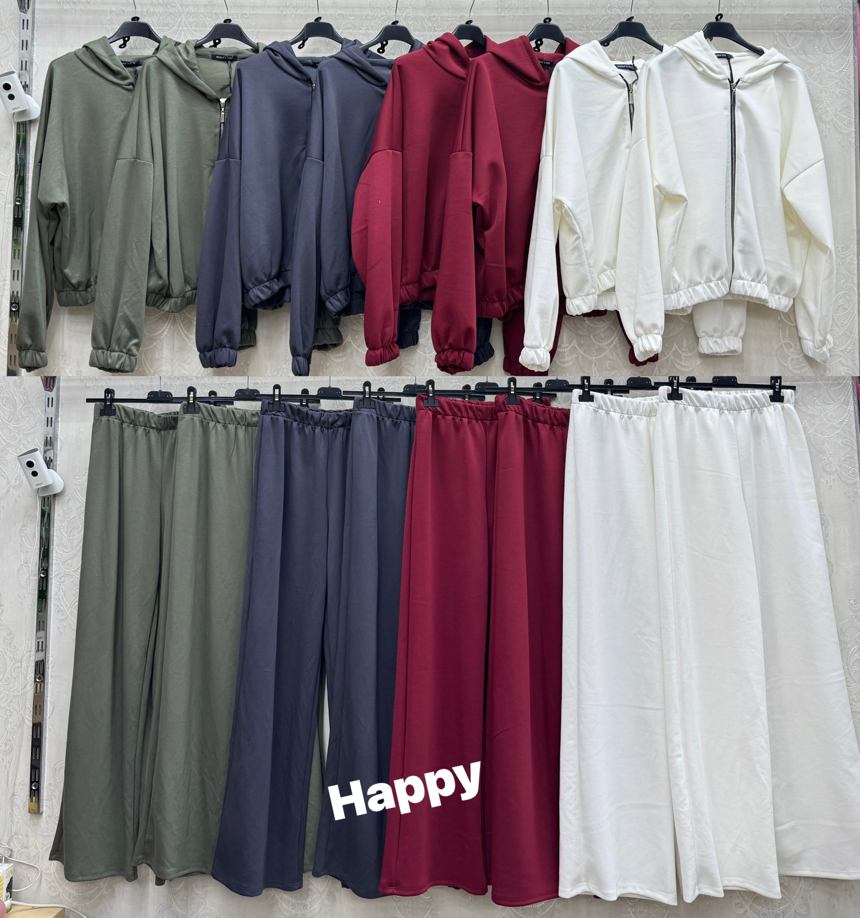 Komplety  Damskie  WŁOSKA  , Size uni, paczka 6szt ,mix kolor