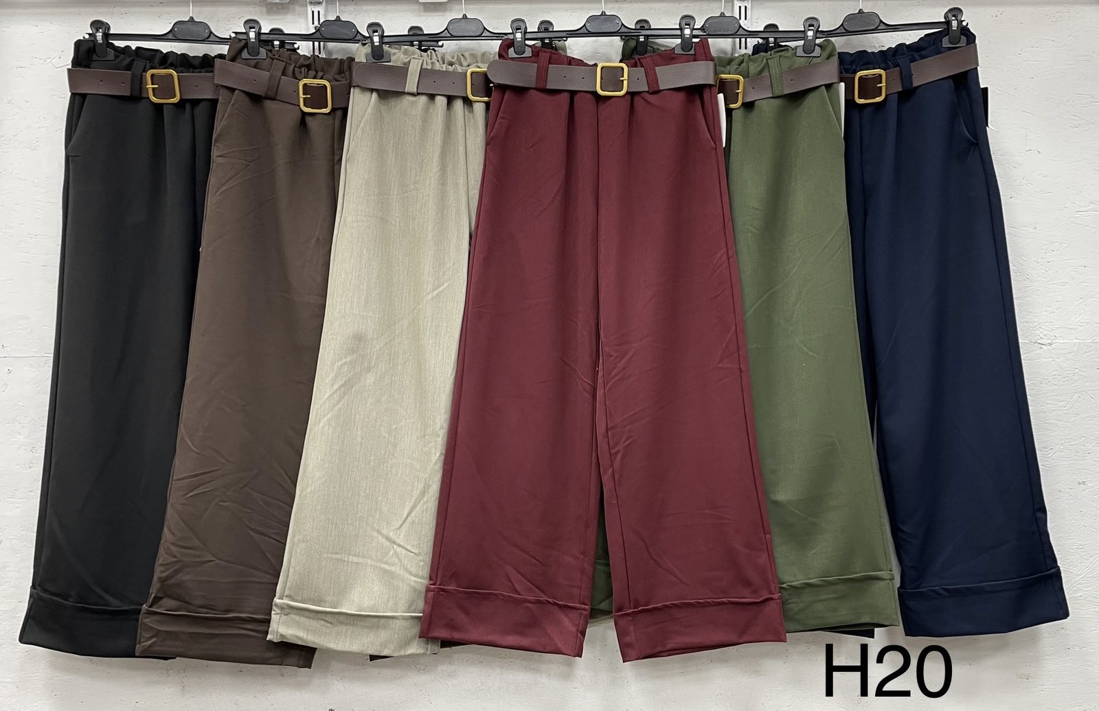 Spodnie Damskie  WŁOSKA  , Size uni, paczka 6szt ,mix kolor