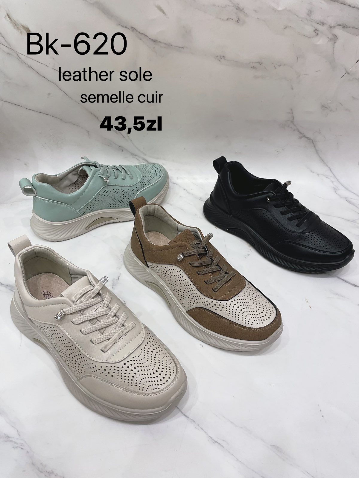 Buty Sportowe DAMSKIE (36-41, 12par)