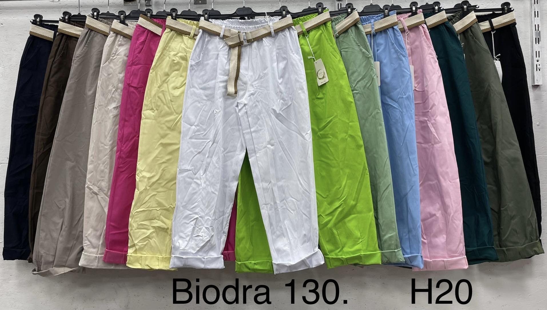 Spodnie Damskie  WŁOSKA  , Size uni, paczka 6szt ,mix kolor