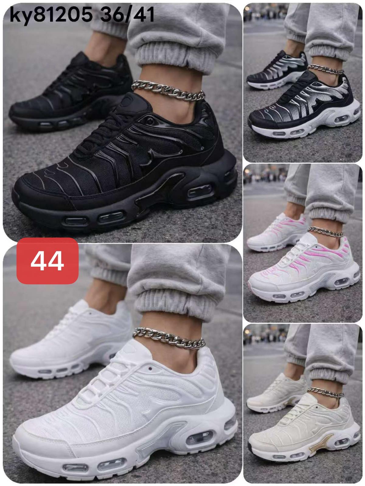 Buty Sportowe MĘSKIE (41-46, 12par)