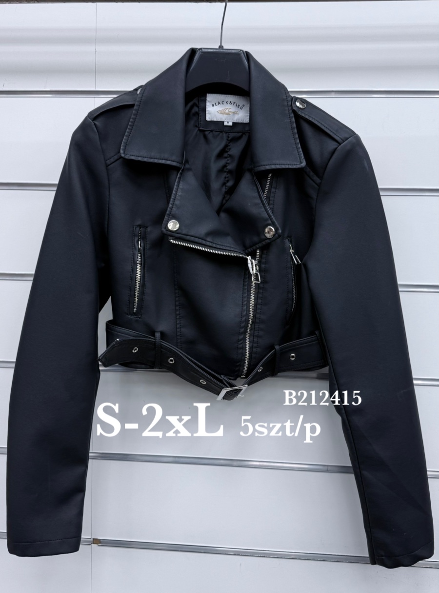 Kurtki skórzane Damskie , Size s-2xl, paczka 5szt ,1kolor