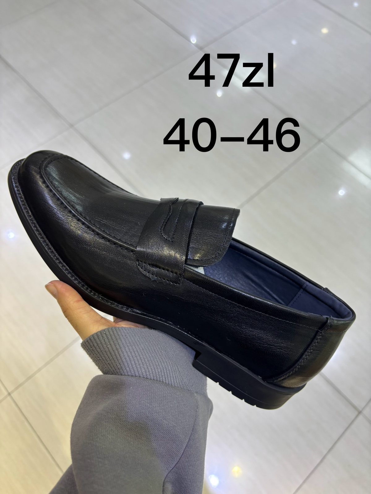 Buty Półbuty Męskie (40-46, 12par)