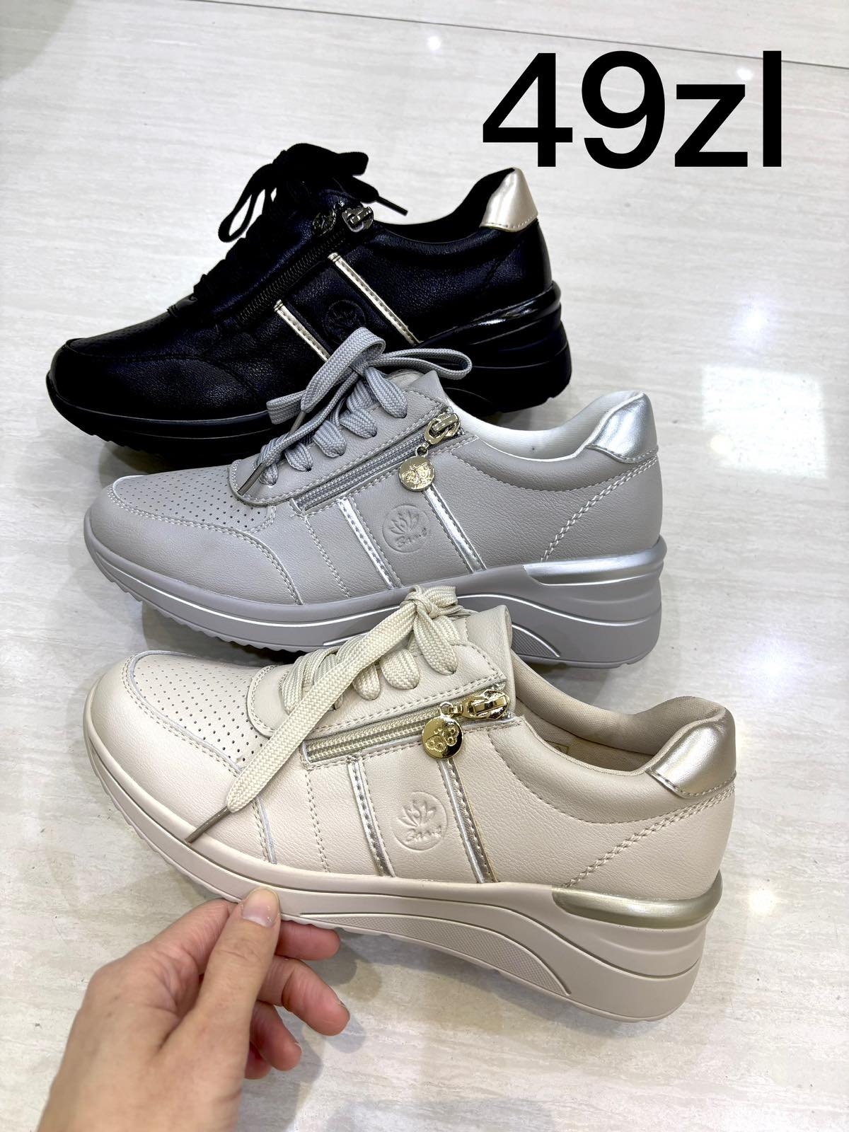 Buty Sportowe DAMSKIE (36-41, 12par)