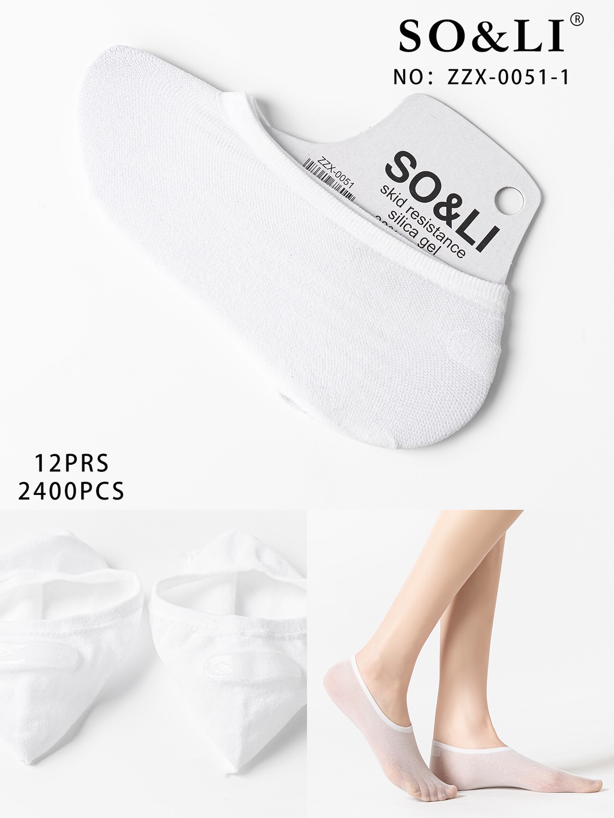 stopki damskie. (12par/paczka)