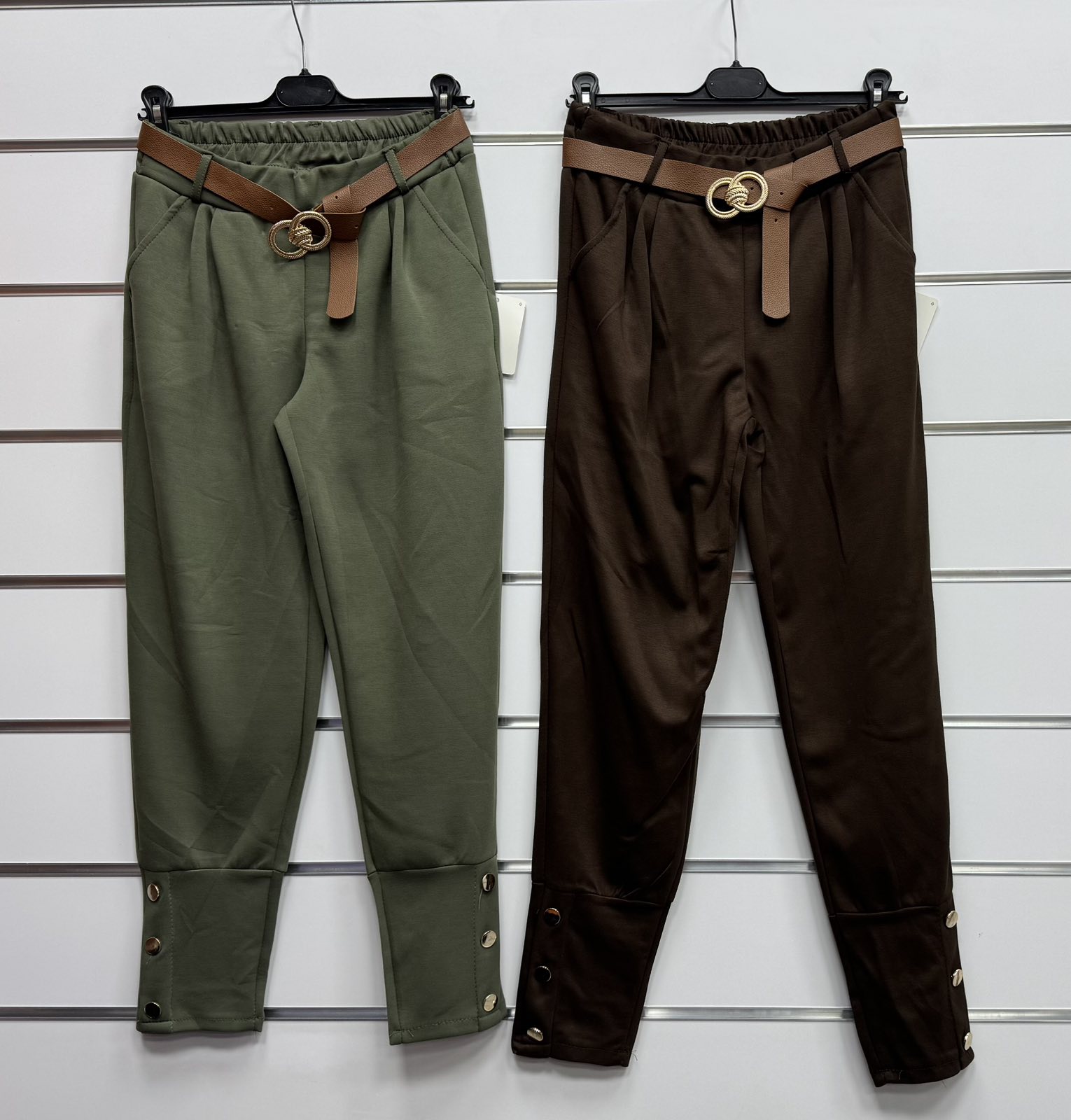 Spodnie Damskie  WŁOSKA  , Size uni, paczka 6szt ,mix kolor (