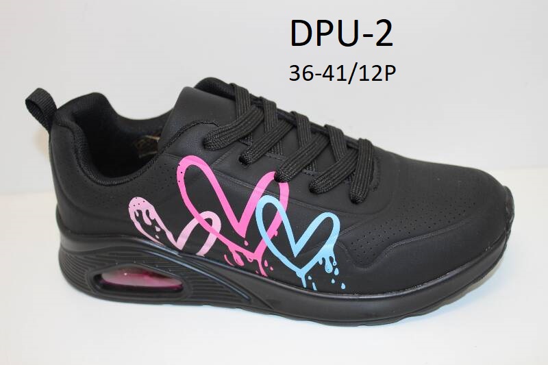 Buty Sportowe DAMSKIE (36-41, 12par)