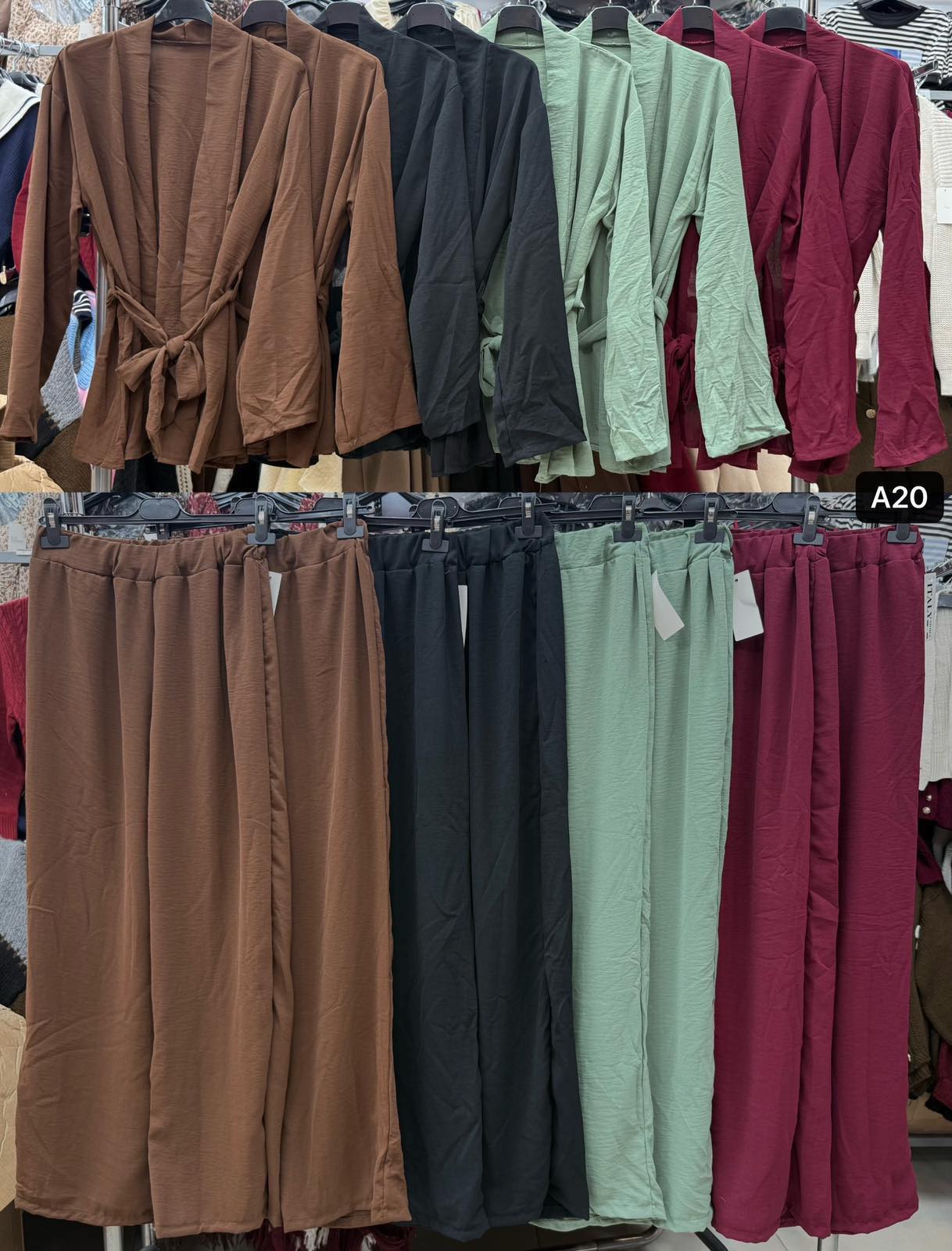 Komplety Damskie wloskie, Size uni, paczka 6szt ,mix kolor