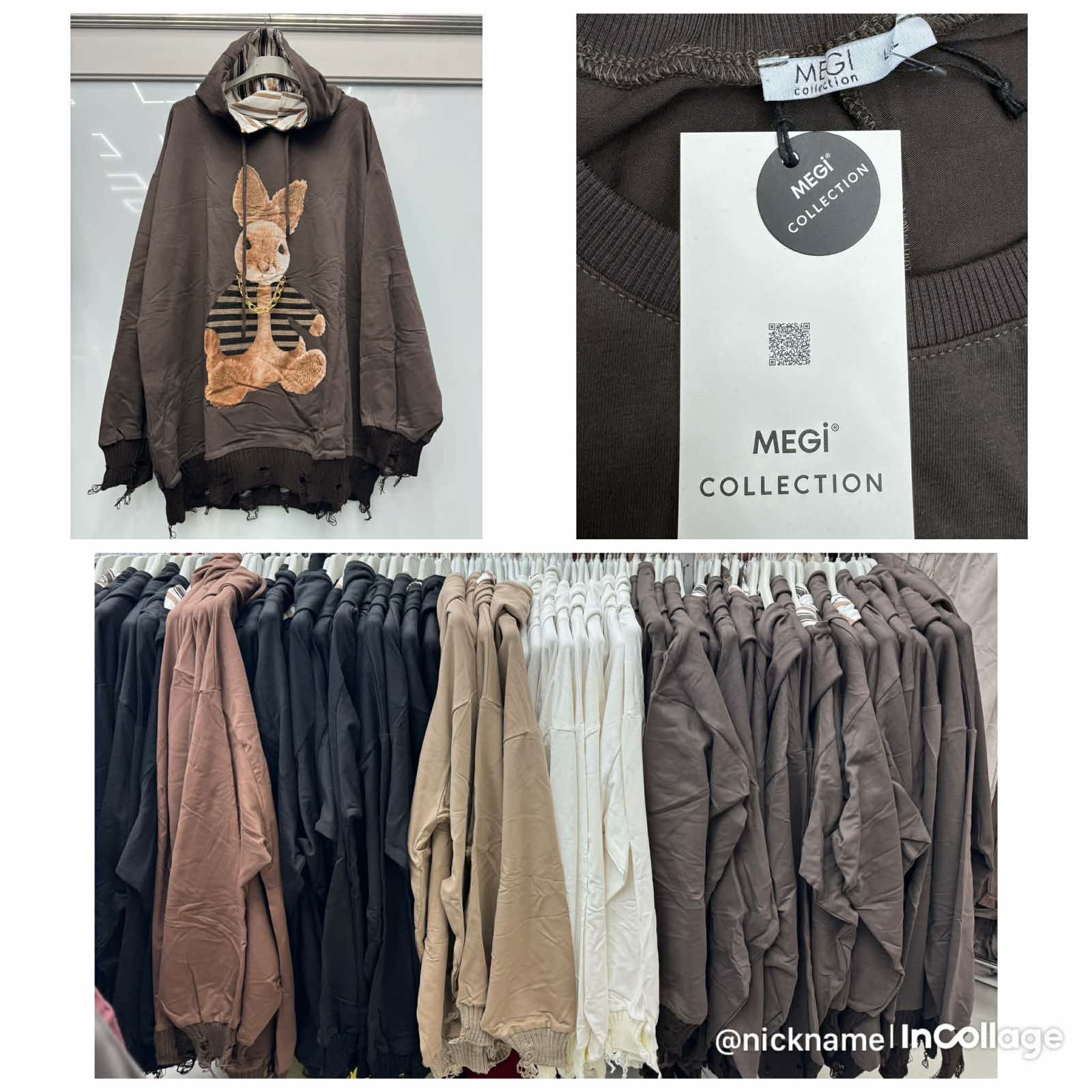 Bluzy Damskie TURECKA , Size uni, paczka 6szt ,mix kolor