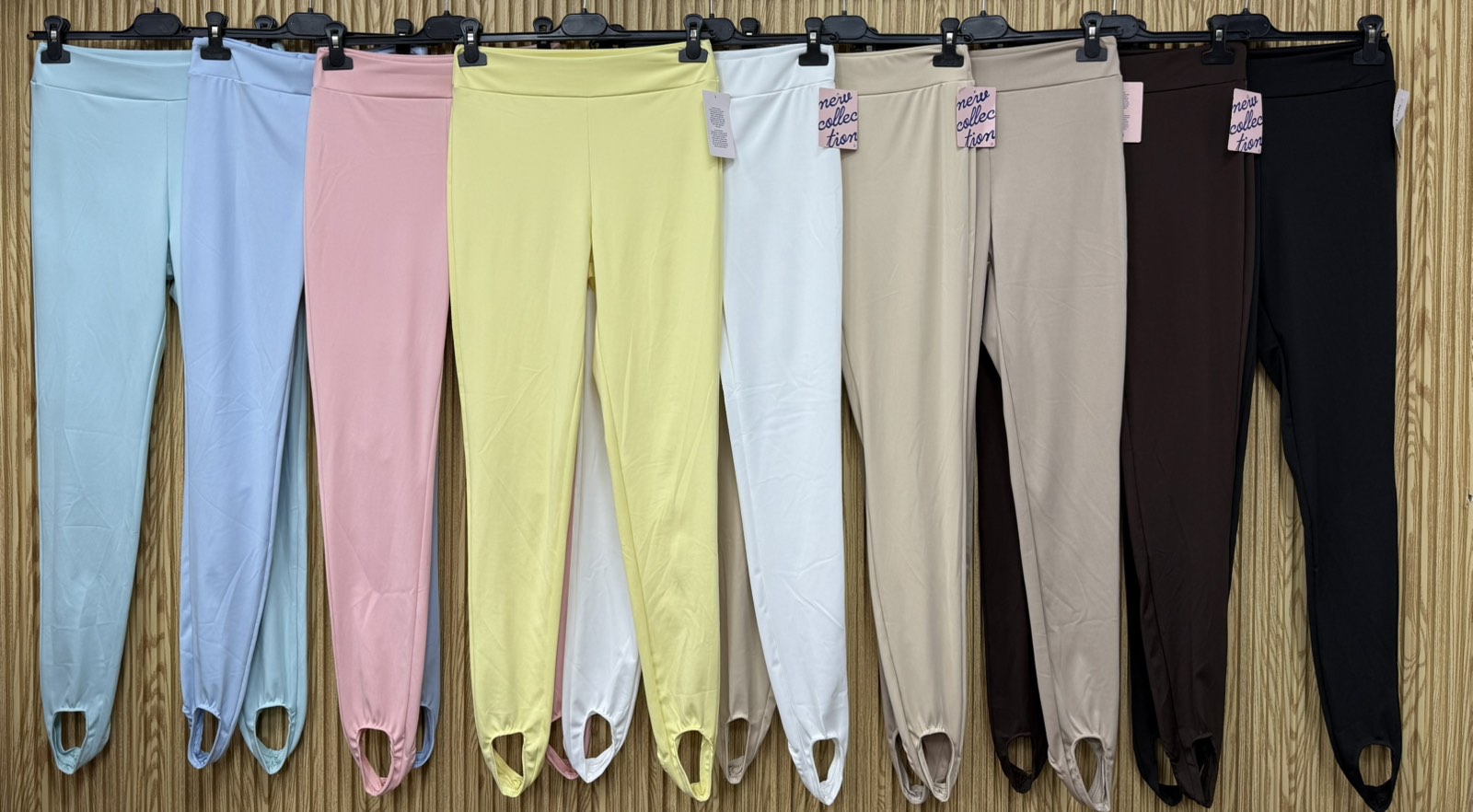 Legginsy Damskie  WŁOSKA  , Size uni, paczka 6szt ,mix kolor