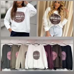 Bluzy Damskie TURECKA, Size uni, paczka 6szt ,mix kolor