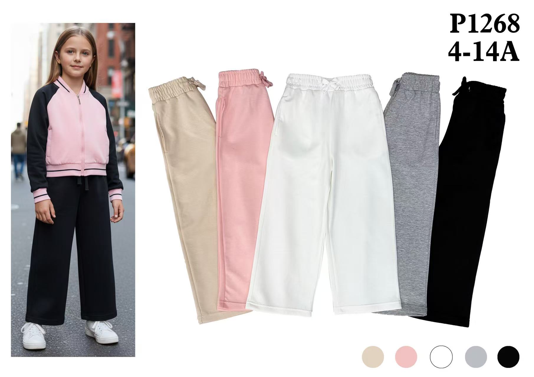 Spodnie DZIECIĘCA ,size 4-14 lat,paczka 30szt ,mix kolor