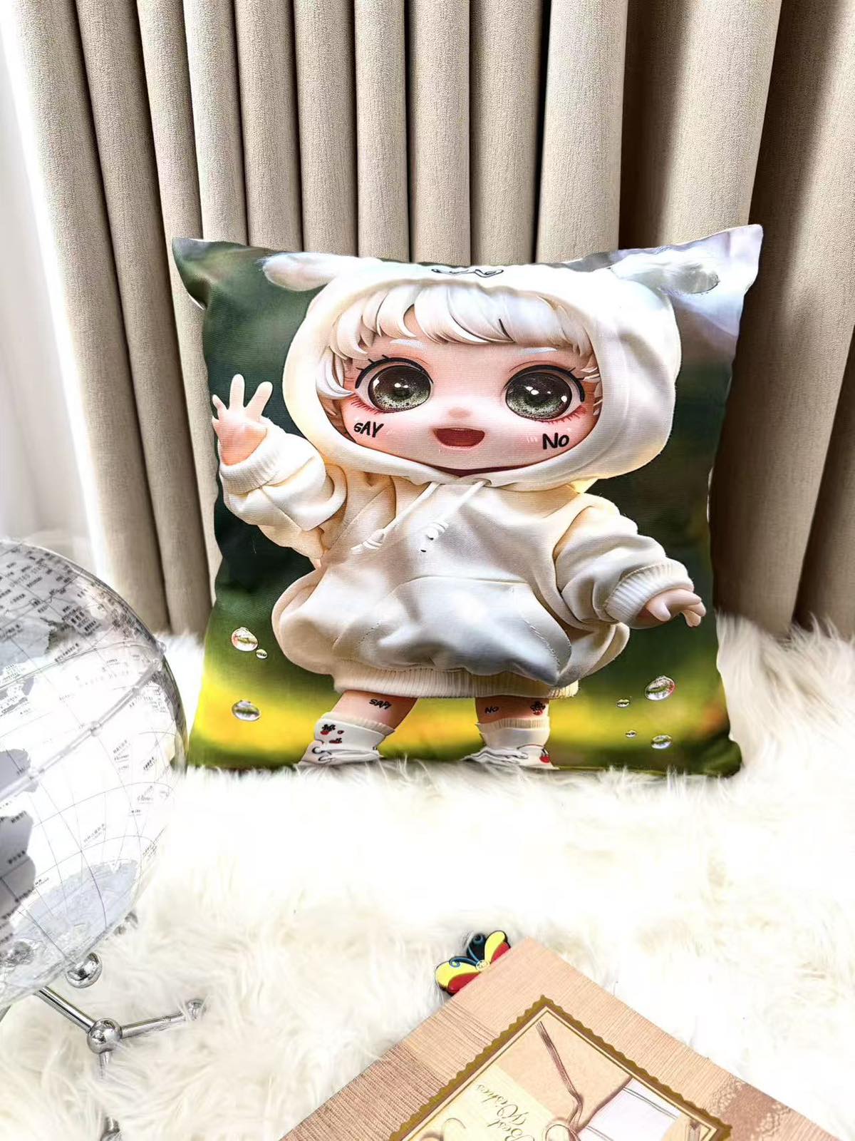 Poszewki 40*40cm Paczka:10szt/1 kolory