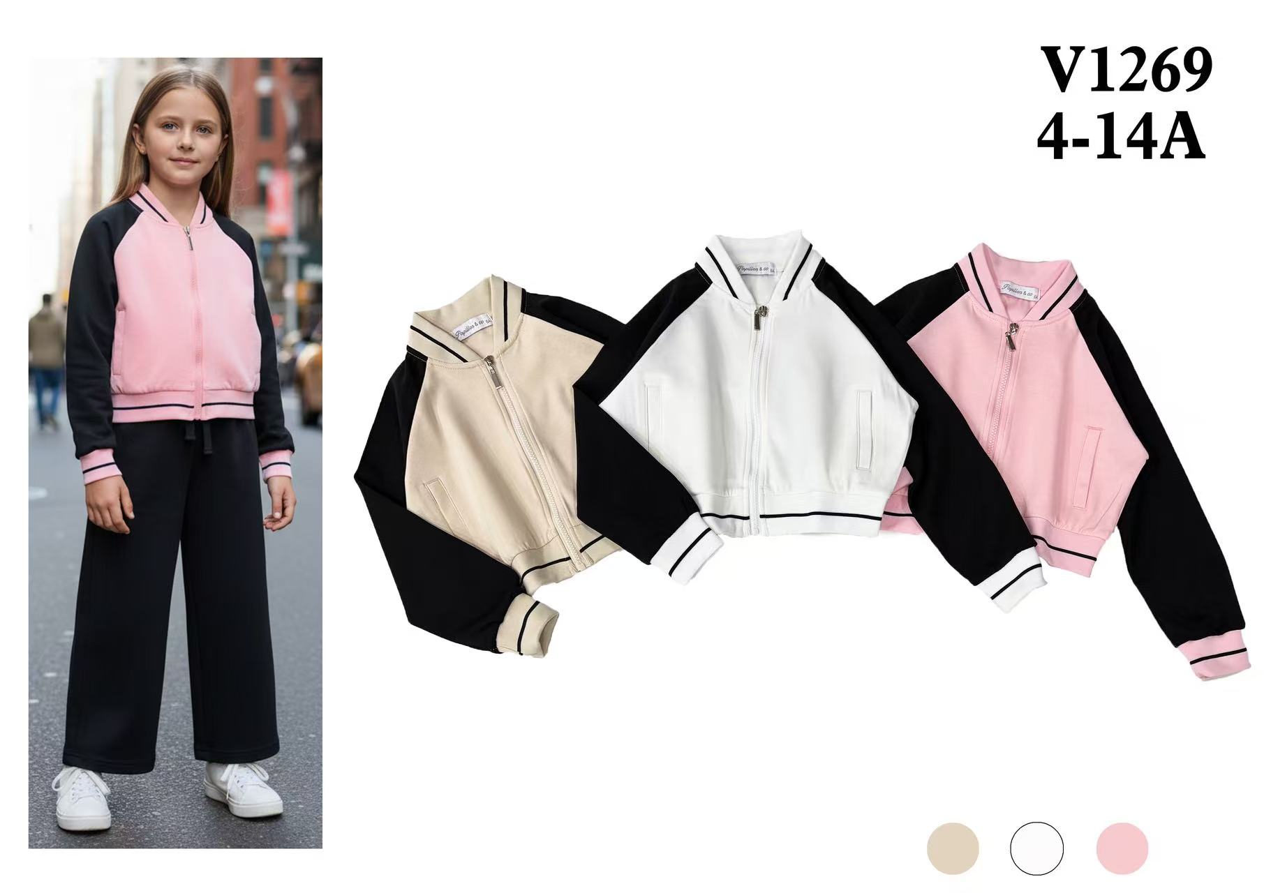 Bluzy DZIECIĘCA ,size 4-14 lat,paczka 18szt ,mix kolor