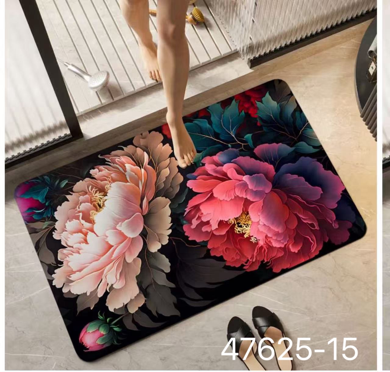 Mata podłogowa o wysokiej chłonności 60*90cm, paczka :6szt ,1 kolor