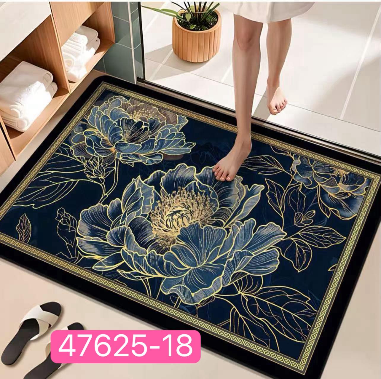 Mata podłogowa o wysokiej chłonności 60*90cm, paczka :6szt ,1 kolor