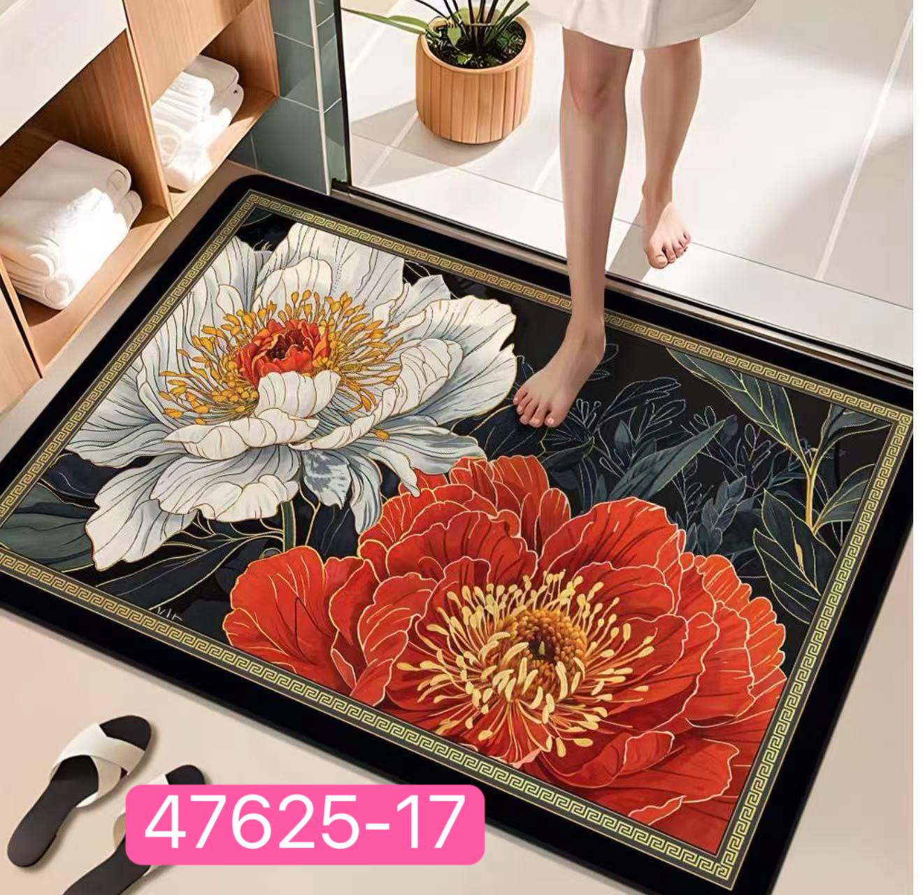 Mata podłogowa o wysokiej chłonności 60*90cm, paczka :6szt ,1 kolor