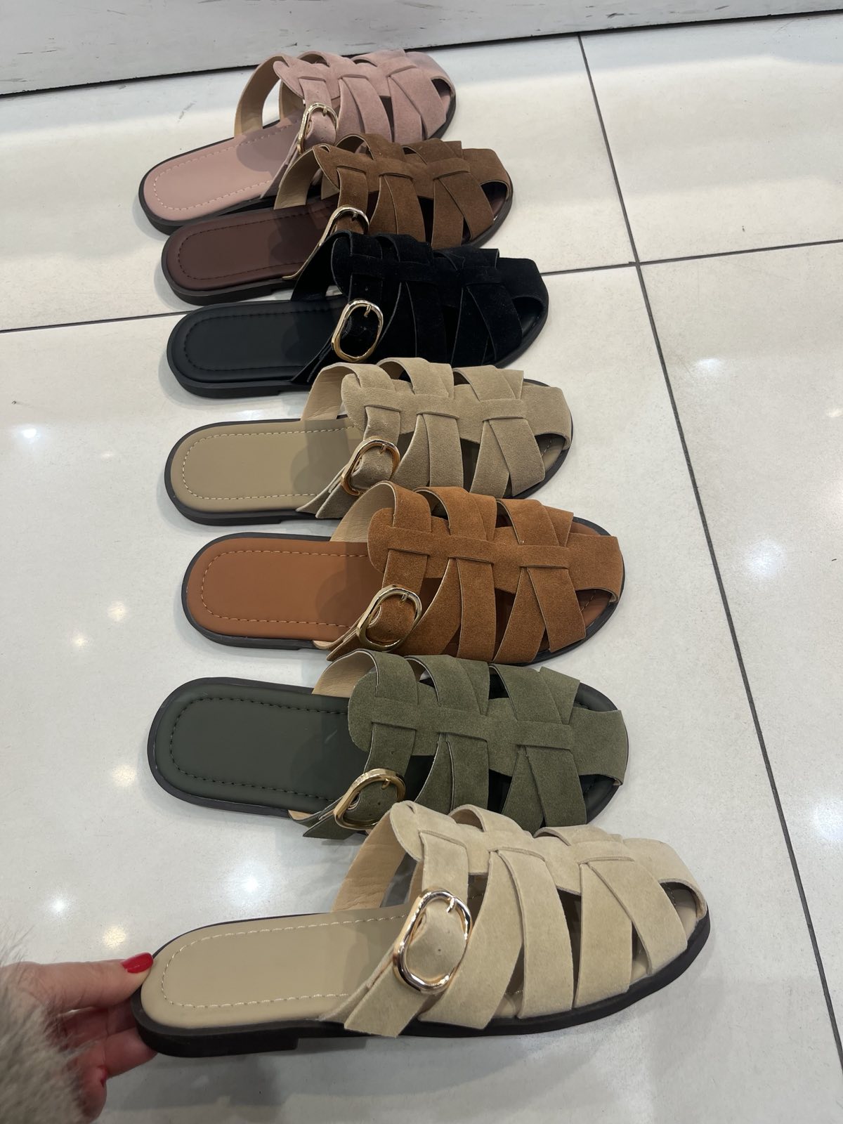 Buty Półbuty Damskie (36-41, 12par)