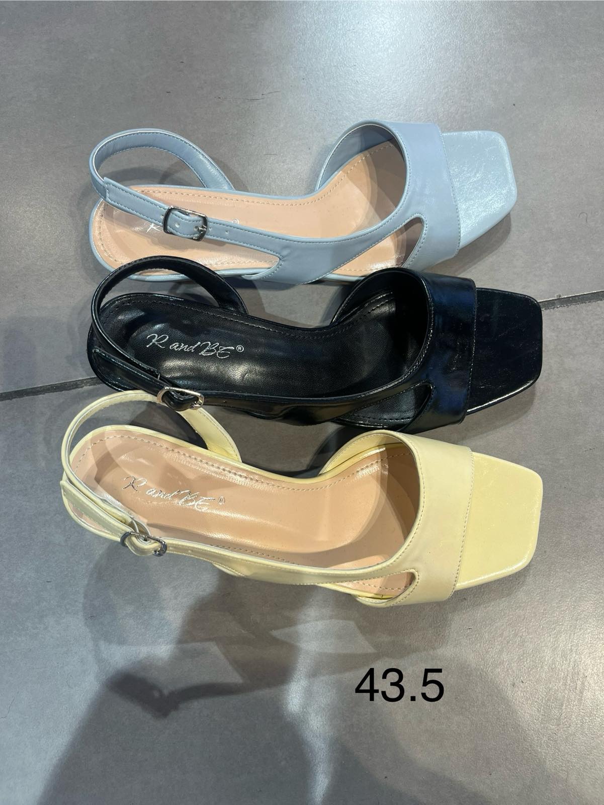 Sandały na Obcasie Damskie (36-41, 12par)