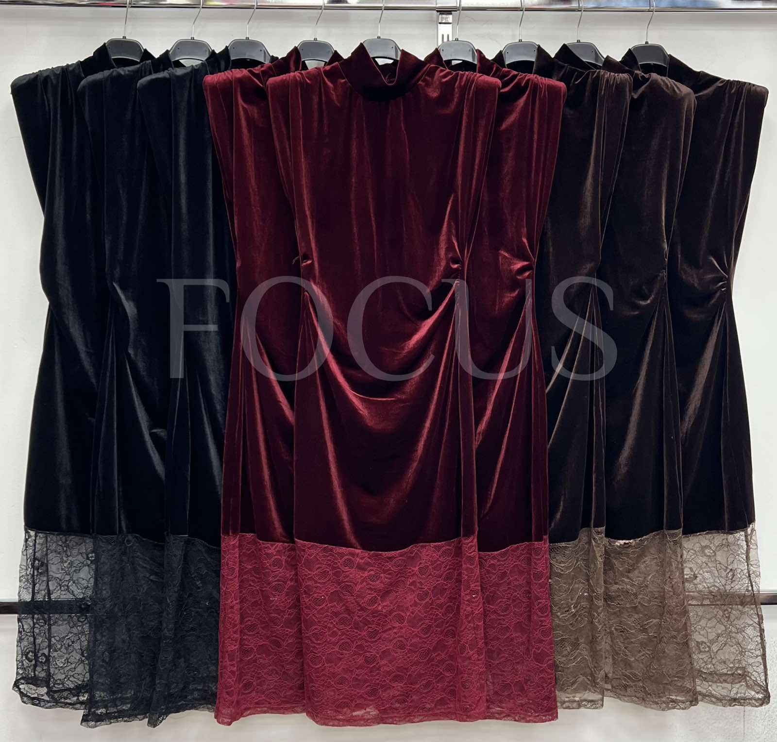 Sukienki Damskie Włoskie , Size uni, paczka 6szt ,mix kolor