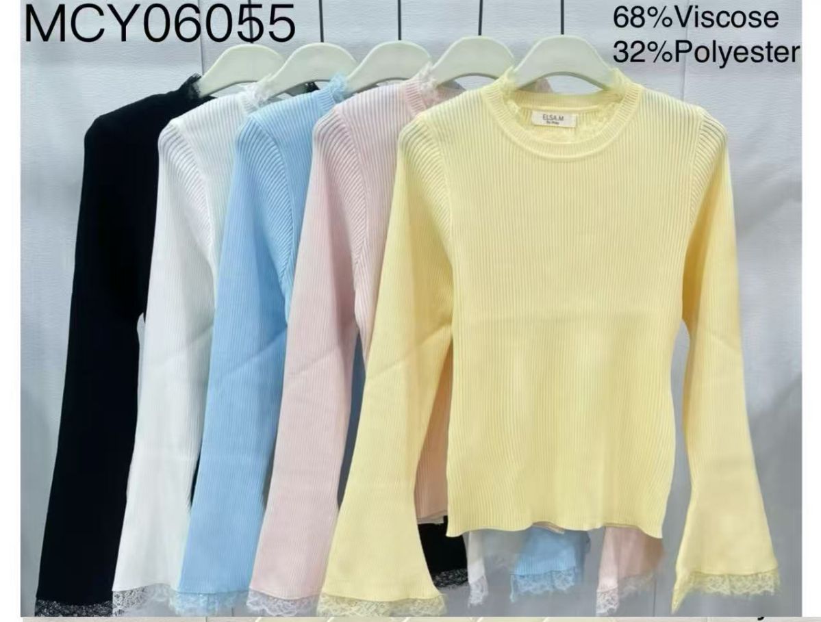 Swetry damskie , Size uni,paczka 12szt,mix kolor