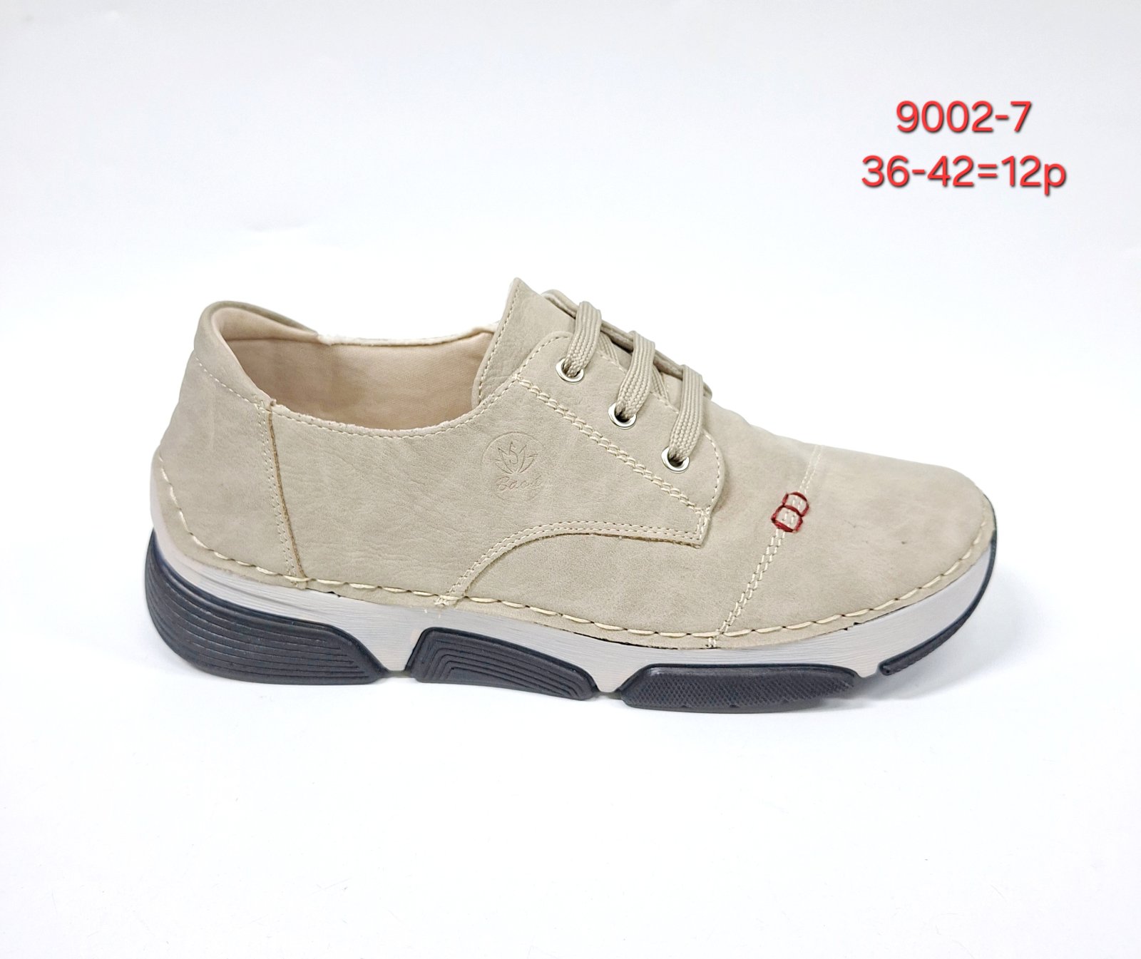 Buty Sportowe DAMSKIE (36-42, 12par)