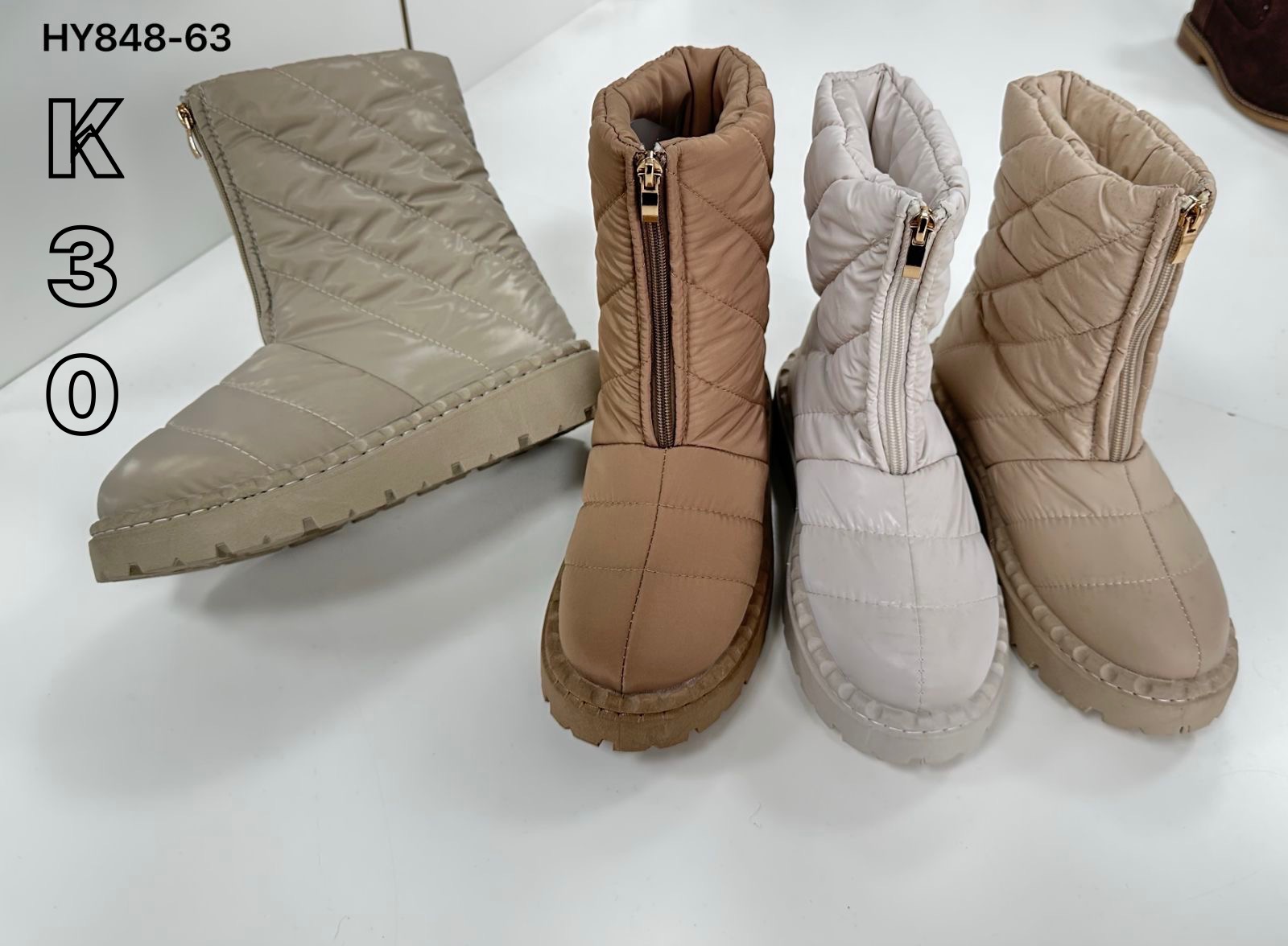 Buty Śniegowce Damskie (36-41, 12par)