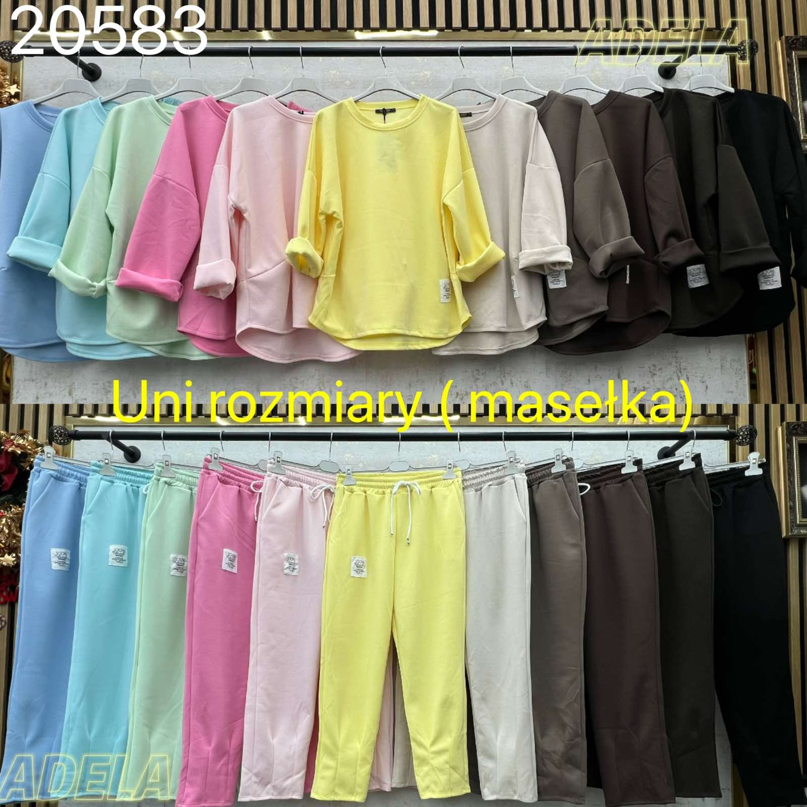 Komplety damskie, Size uni, paczka 6szt ,mix kolor