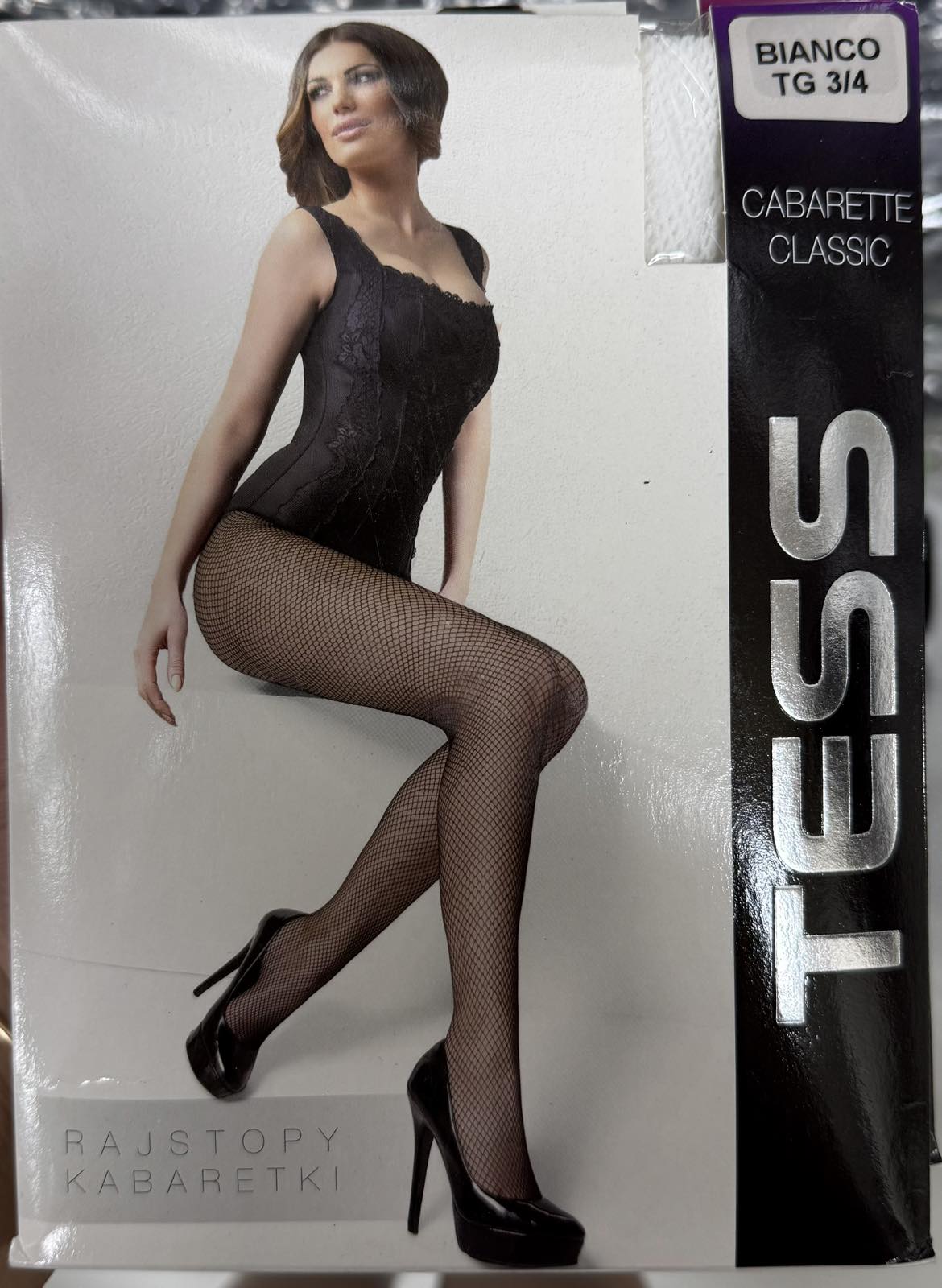 Rajstopy  kabaretki BIANCO Damskie , Size 1/2,3/4paczka 12szt ,1kolor