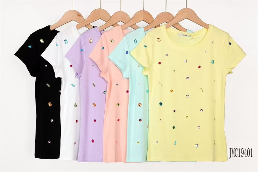 Bluzki damskie , Size s-l,paczka 12szt,mix kolor