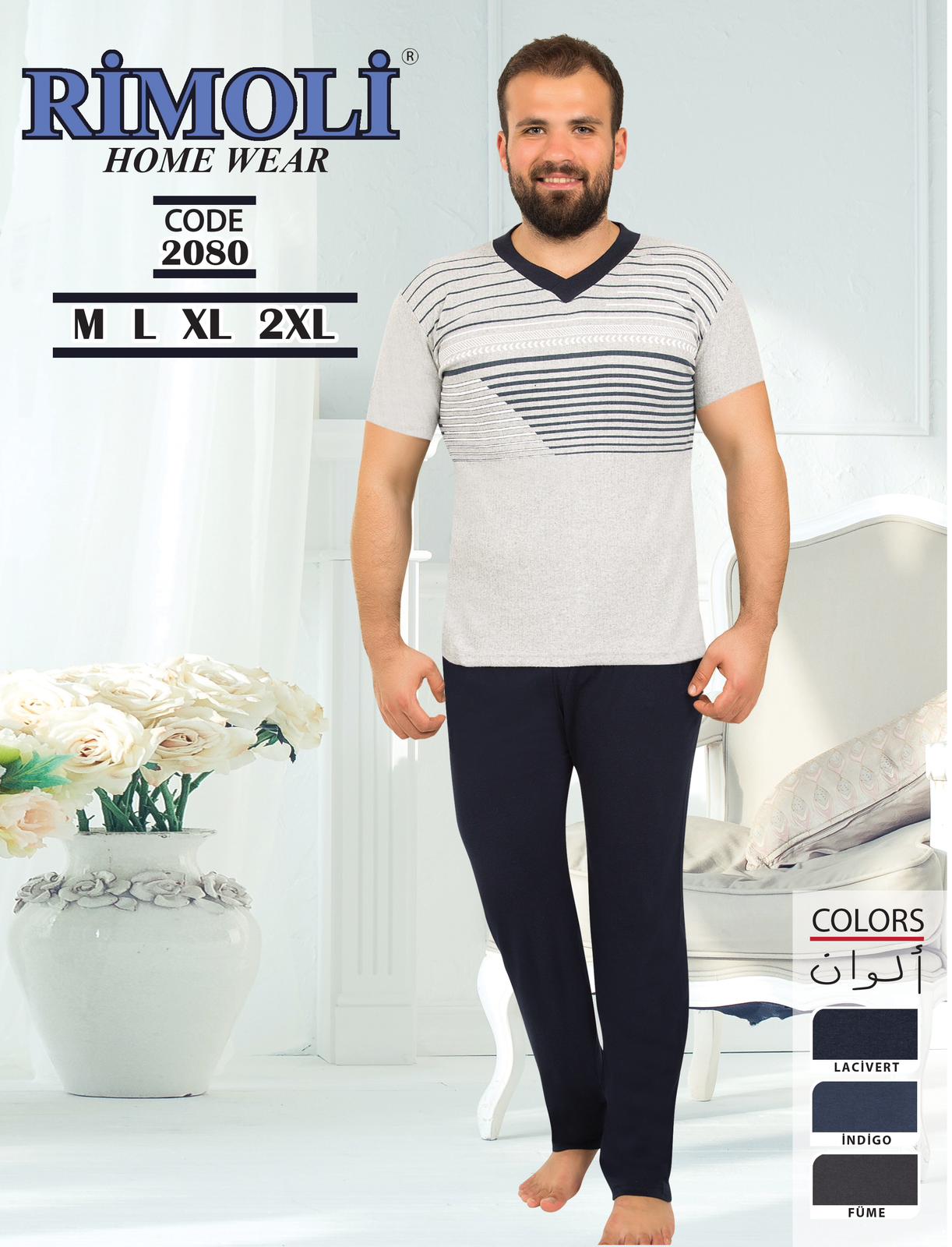 Piżamy  MĘSKA , Size m-2xl, paczka 12szt ,nix kolor