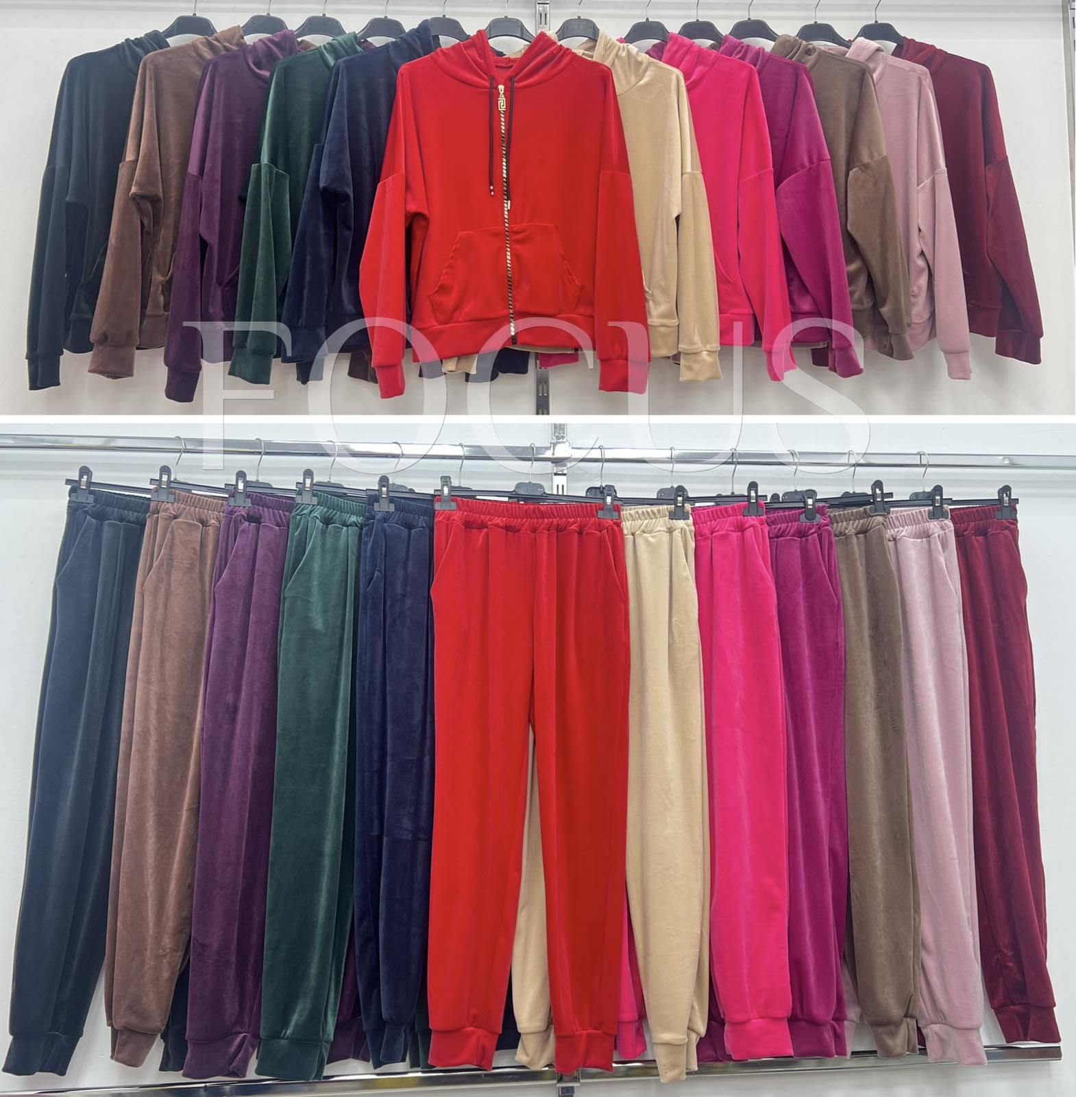 Komplety Damskie Włoskie , Size uni, paczka 6szt ,mix kolor