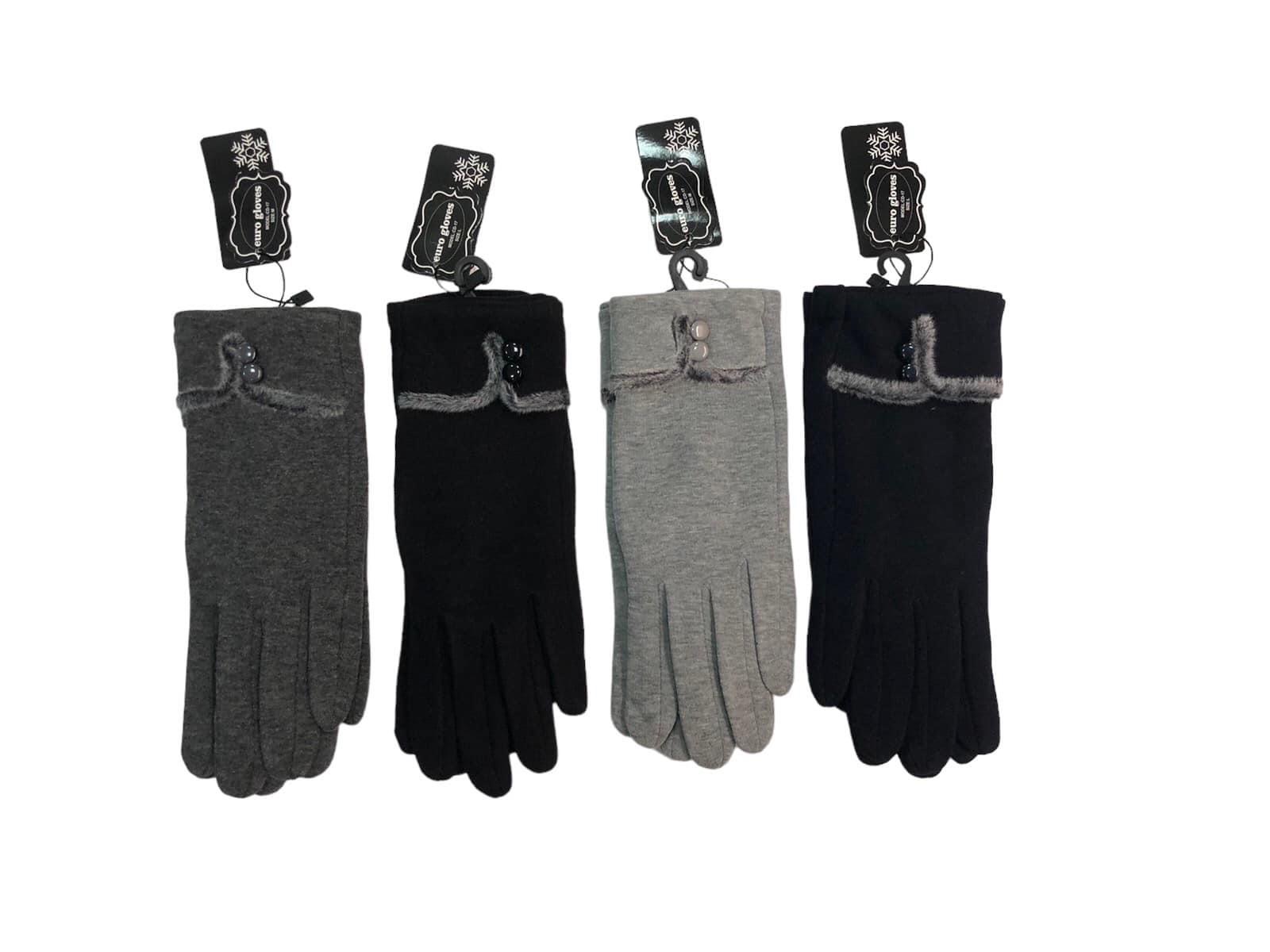 Rękawiczki Damski, paczka 12szt,mix kolor