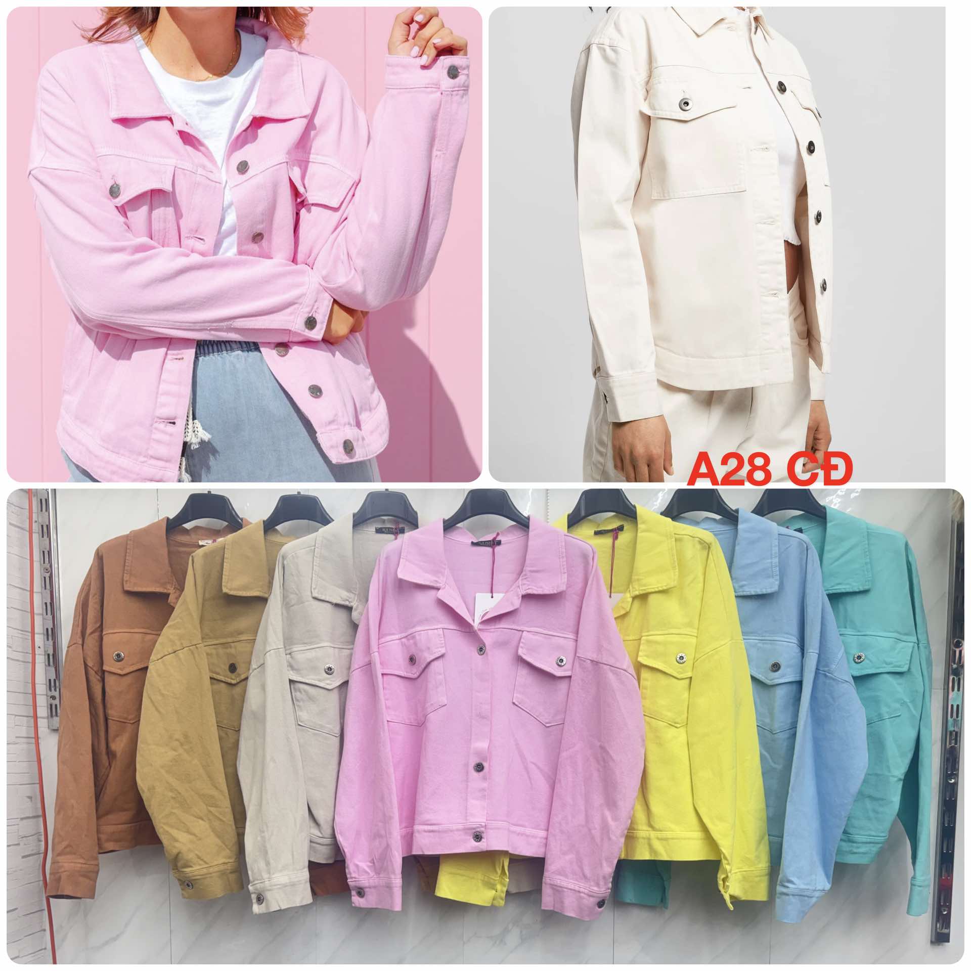 Koszule Damskie  WŁOSKA  , Size uni, paczka 6szt ,mix kolor